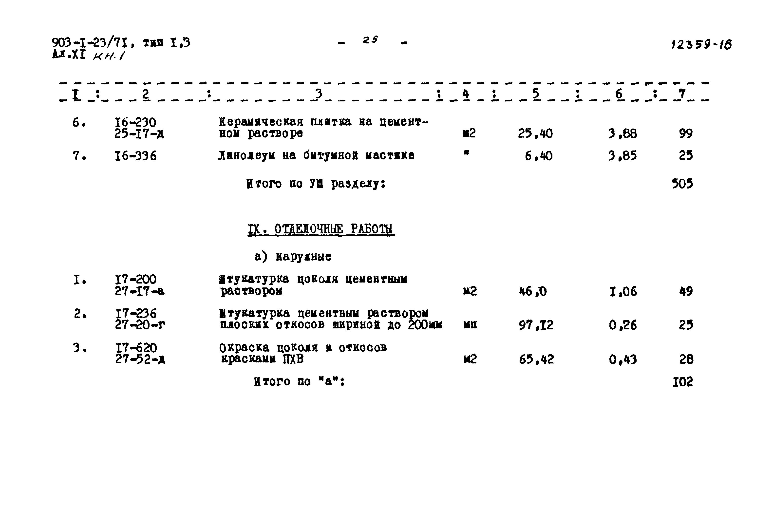 Типовой проект 903-1-23/71