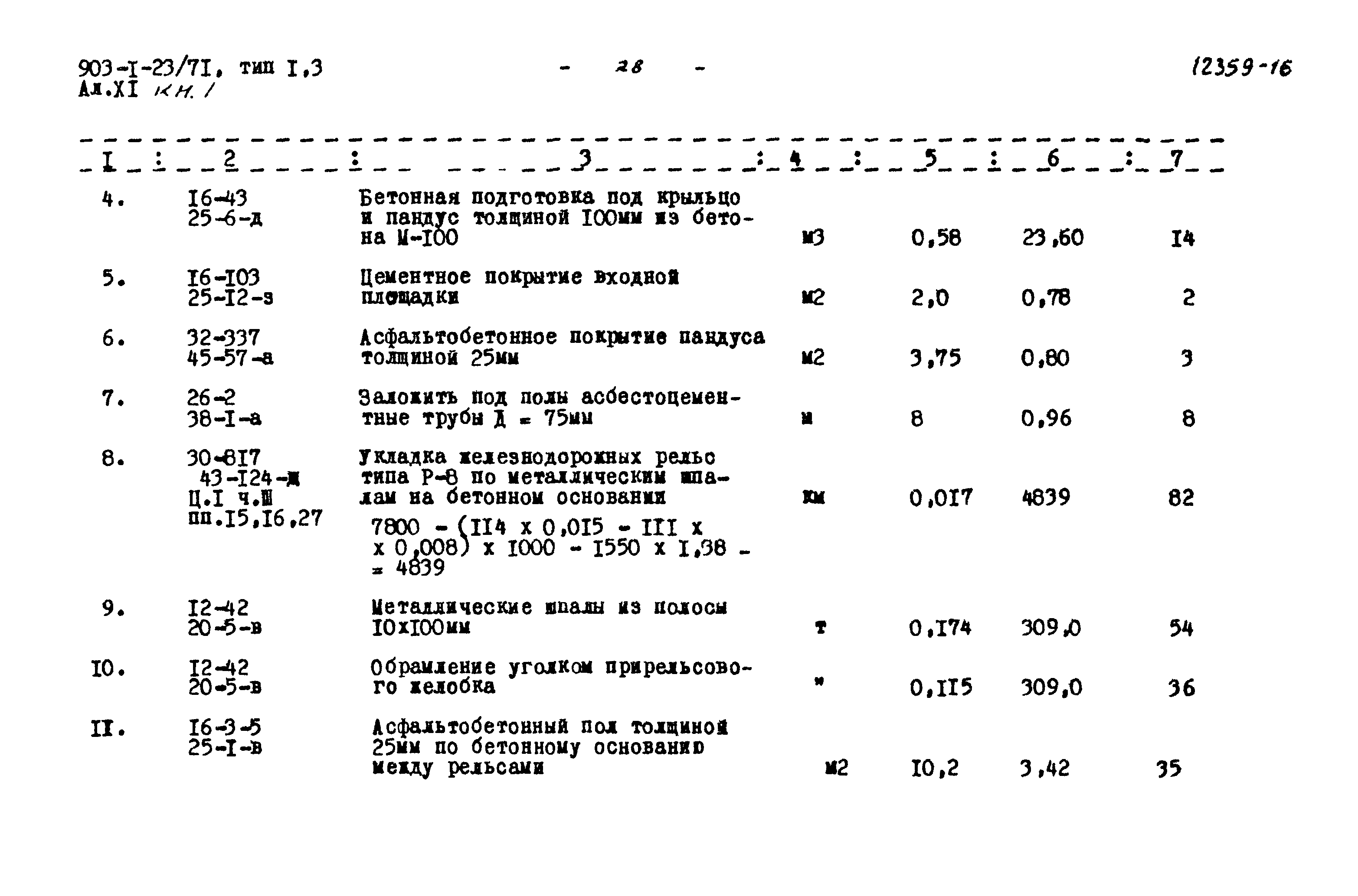 Типовой проект 903-1-23/71