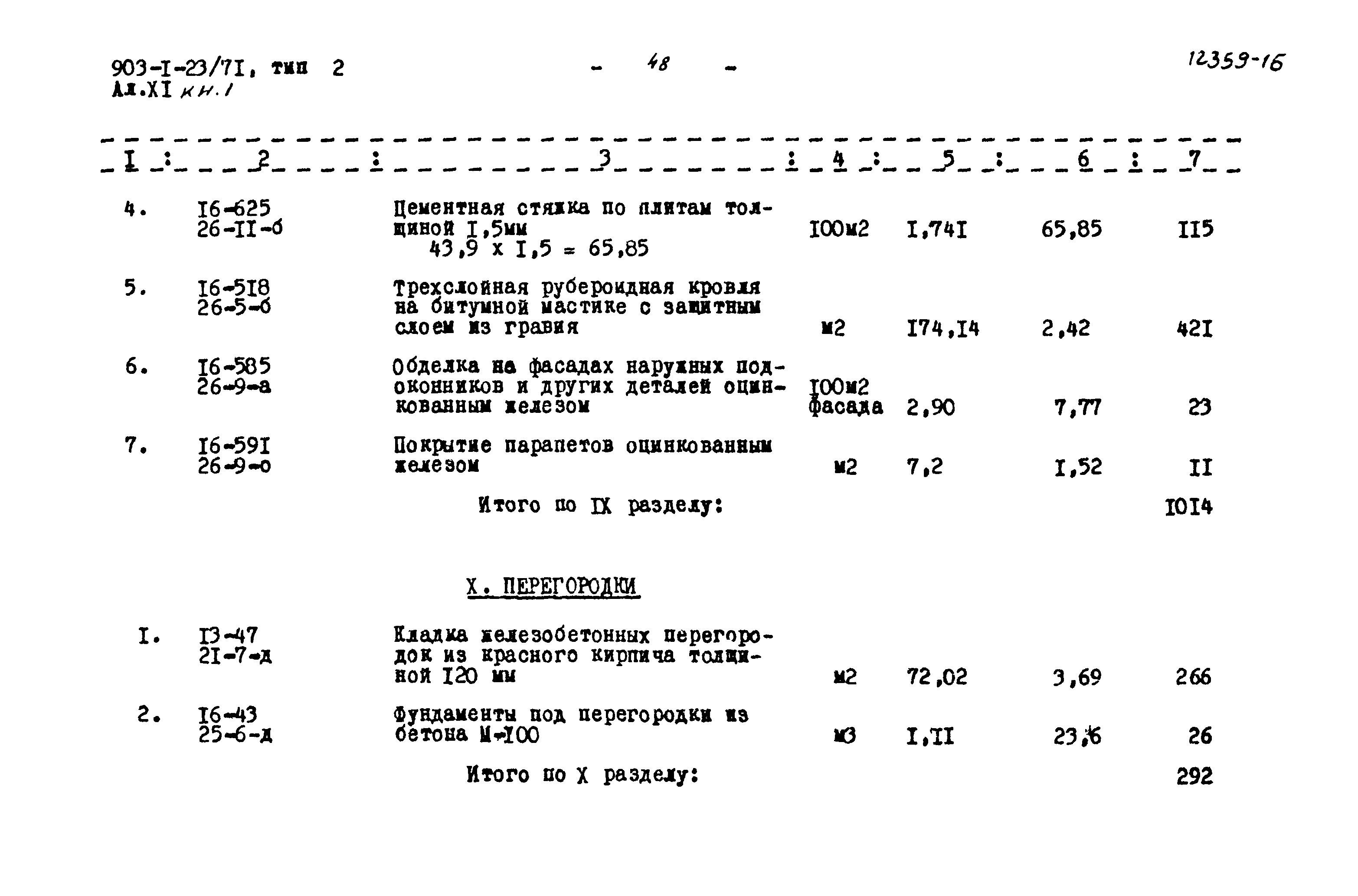 Типовой проект 903-1-23/71