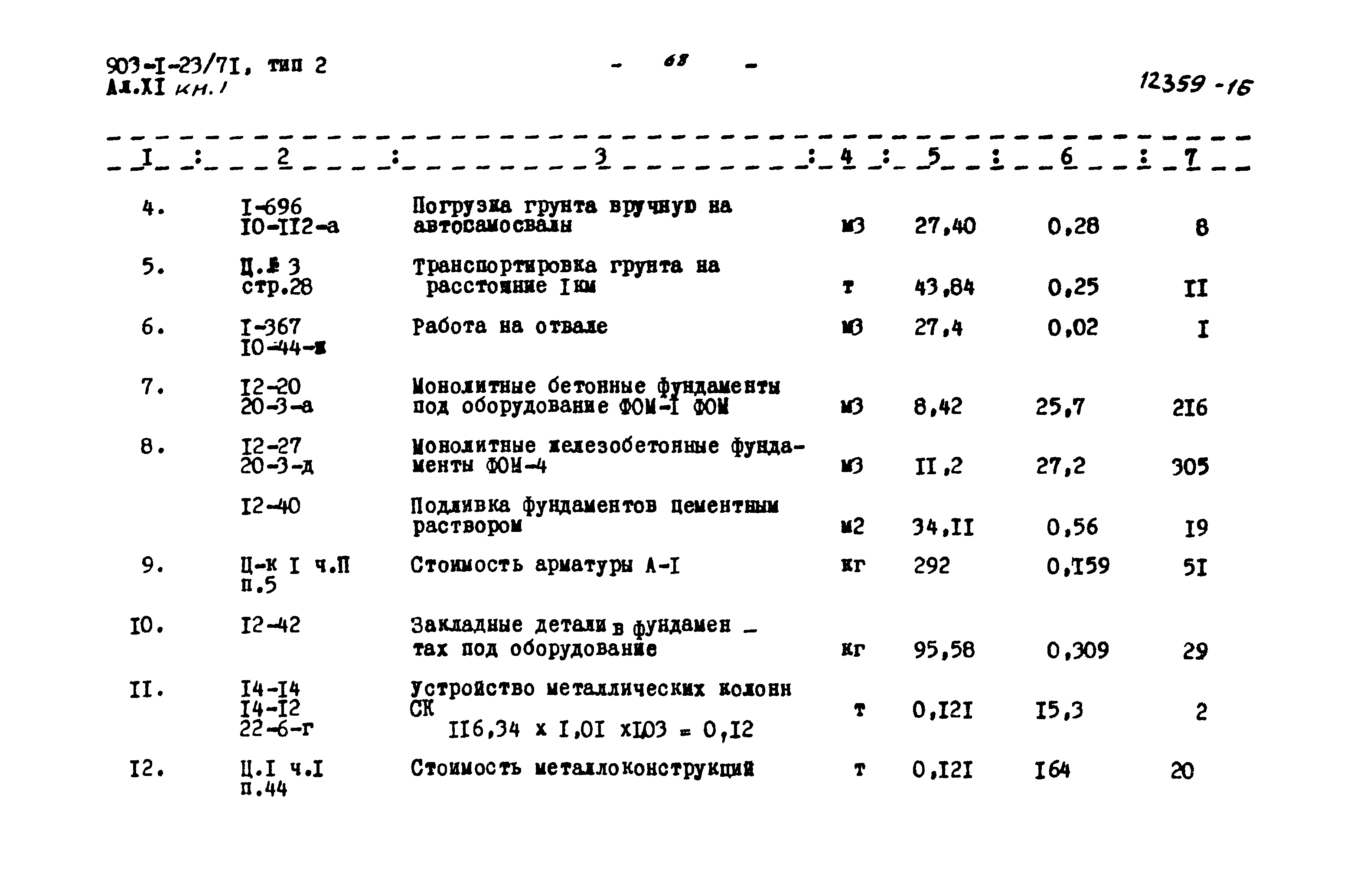 Типовой проект 903-1-23/71