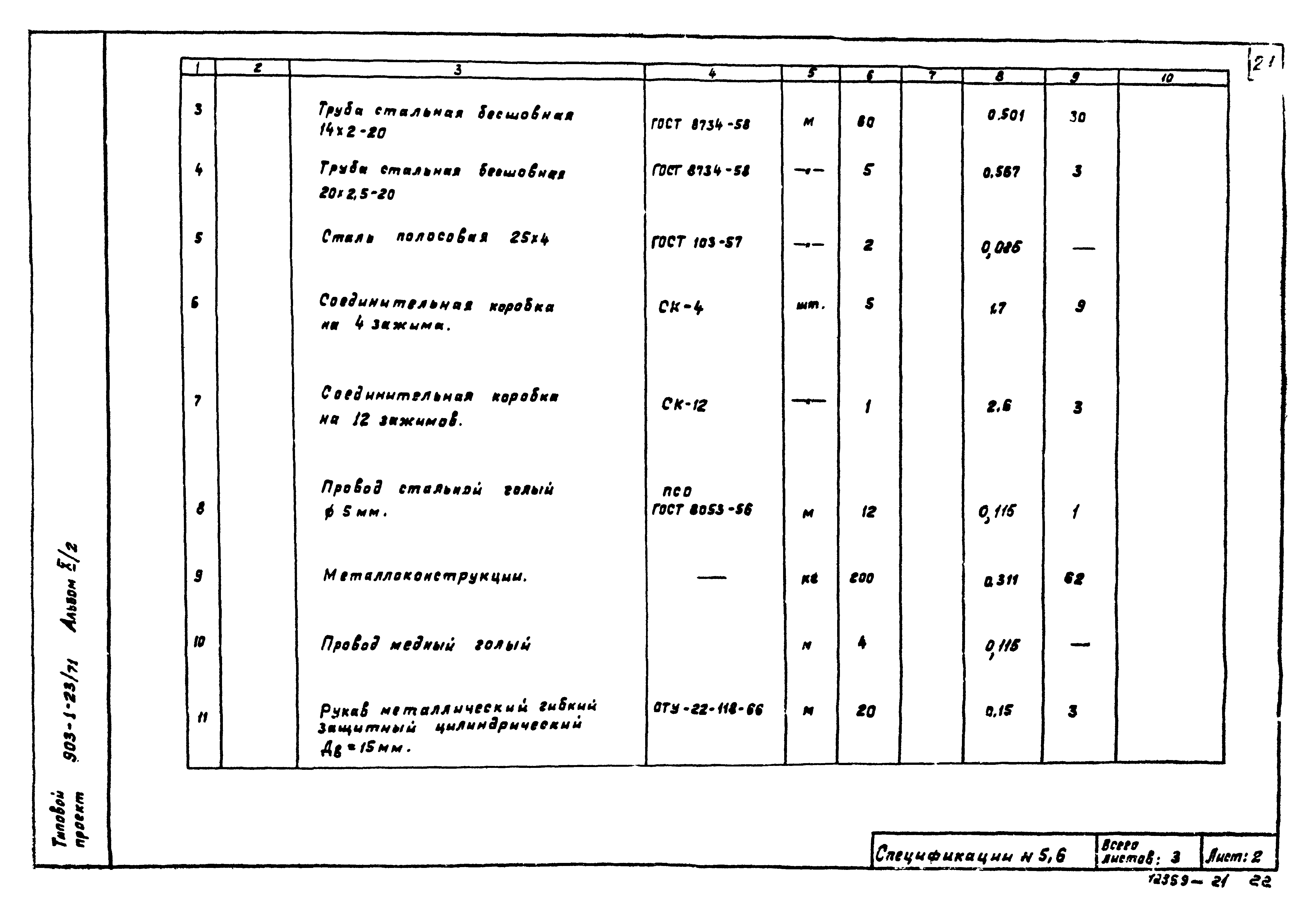 Типовой проект 903-1-23/71