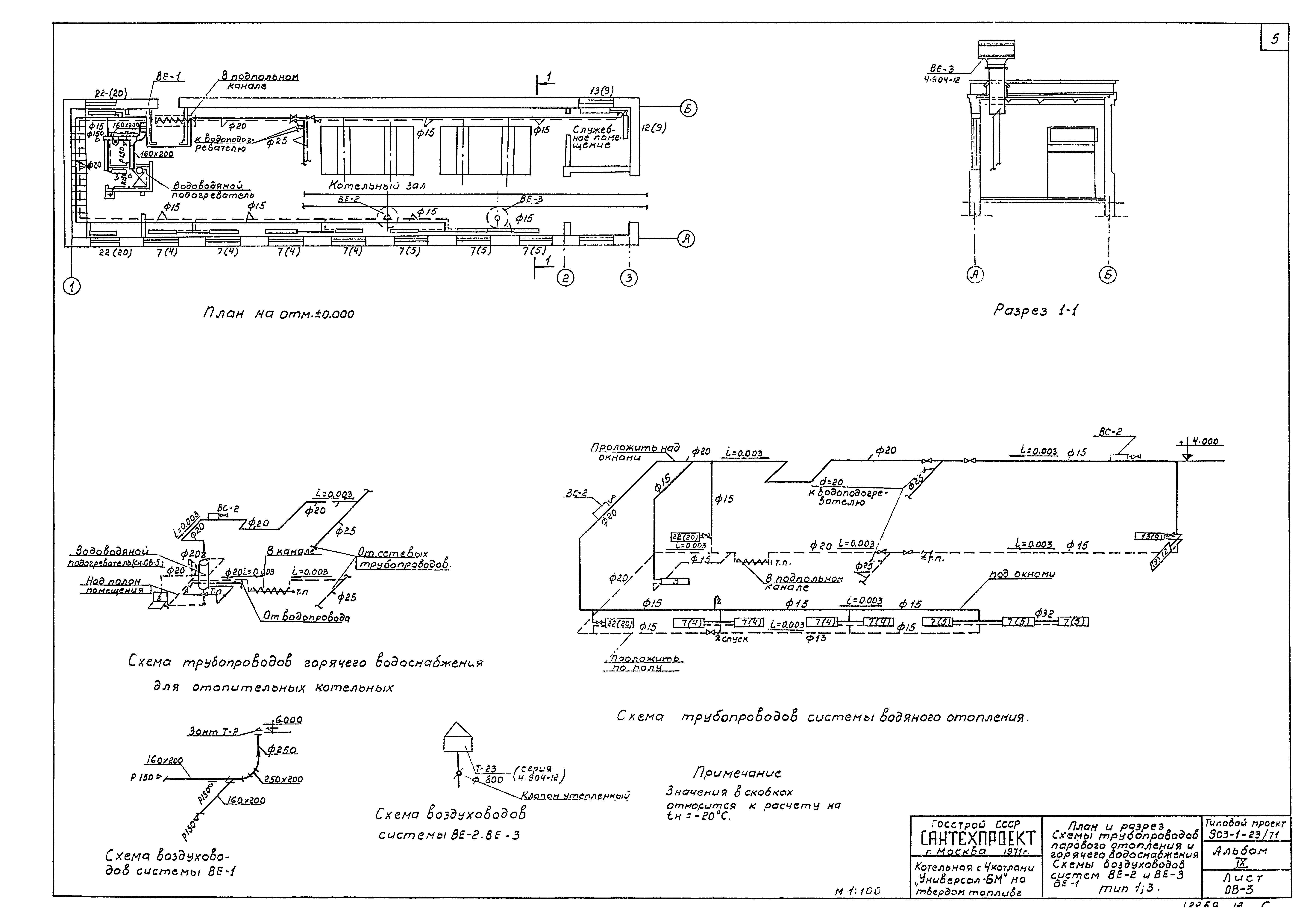 Типовой проект 903-1-23/71