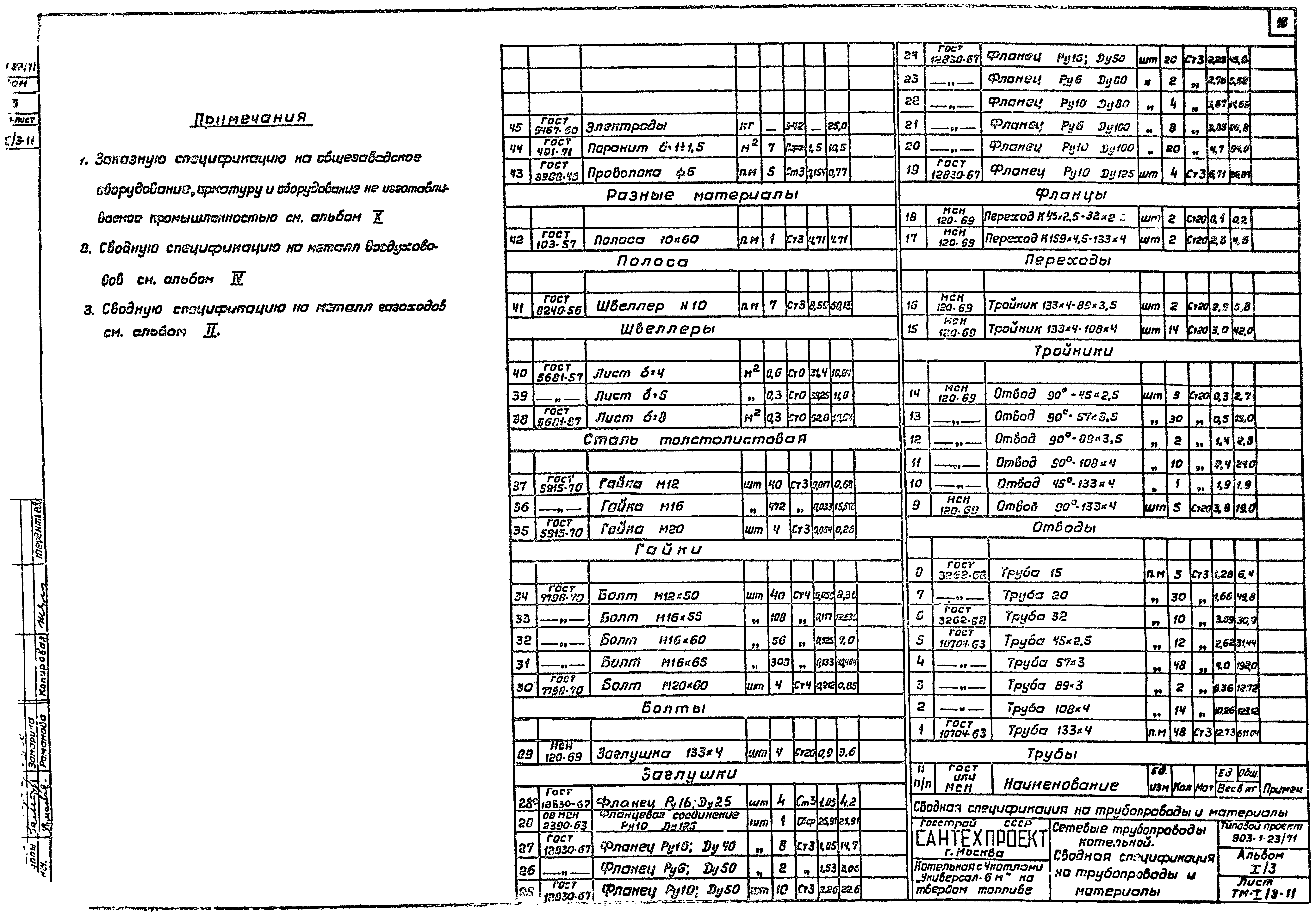 Типовой проект 903-1-23/71