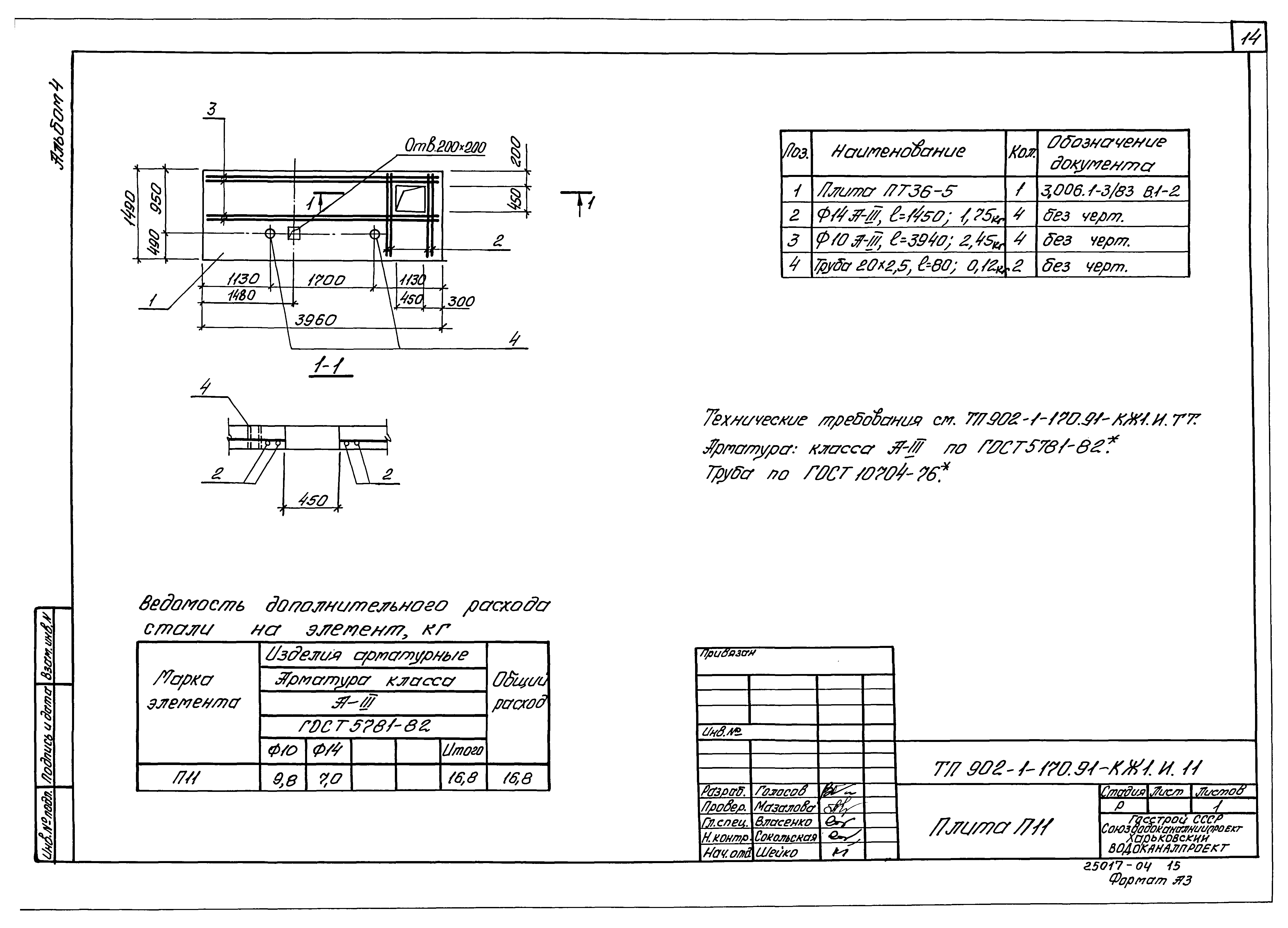 Типовой проект 902-1-176.91