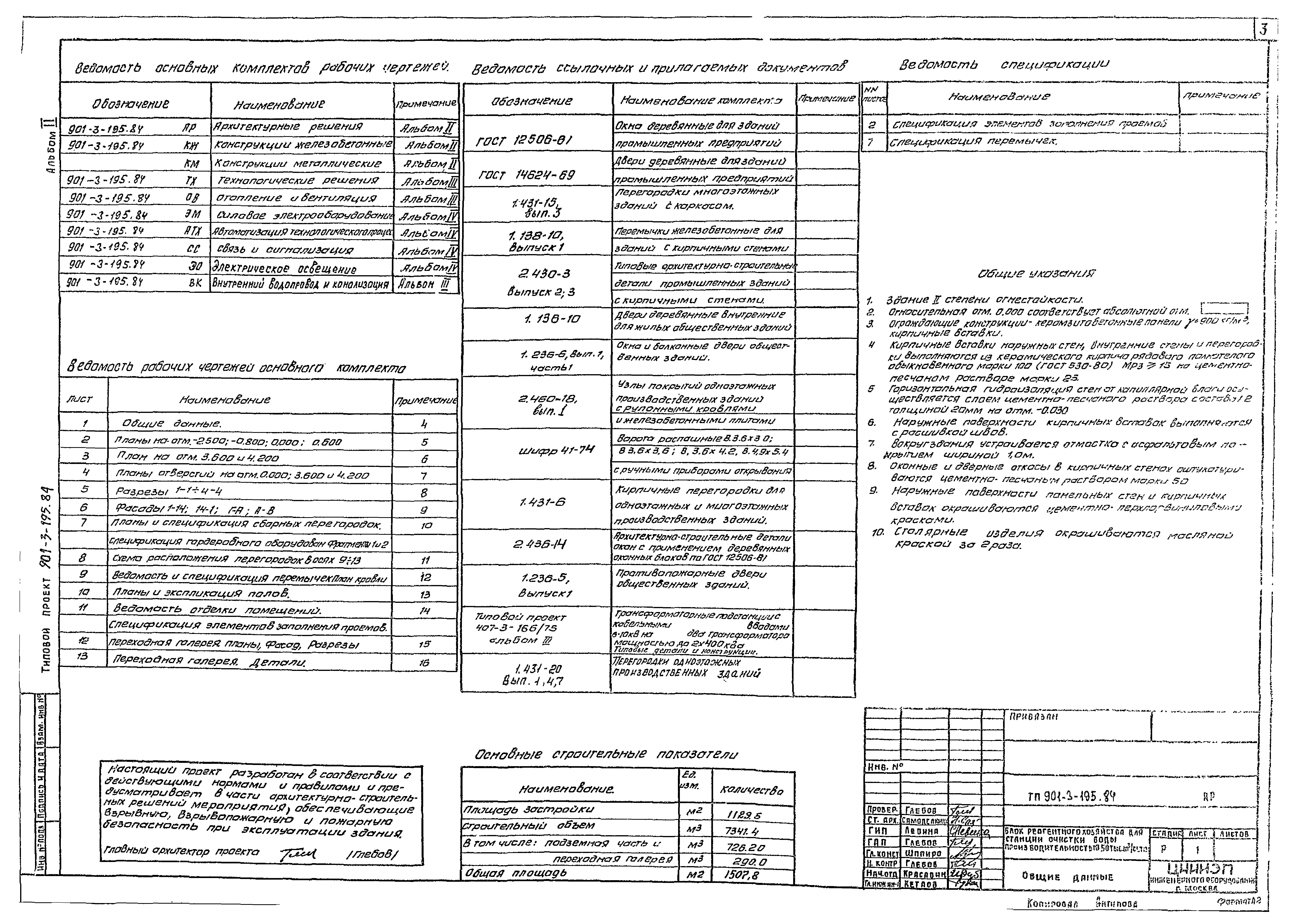 Типовой проект 901-3-195.84