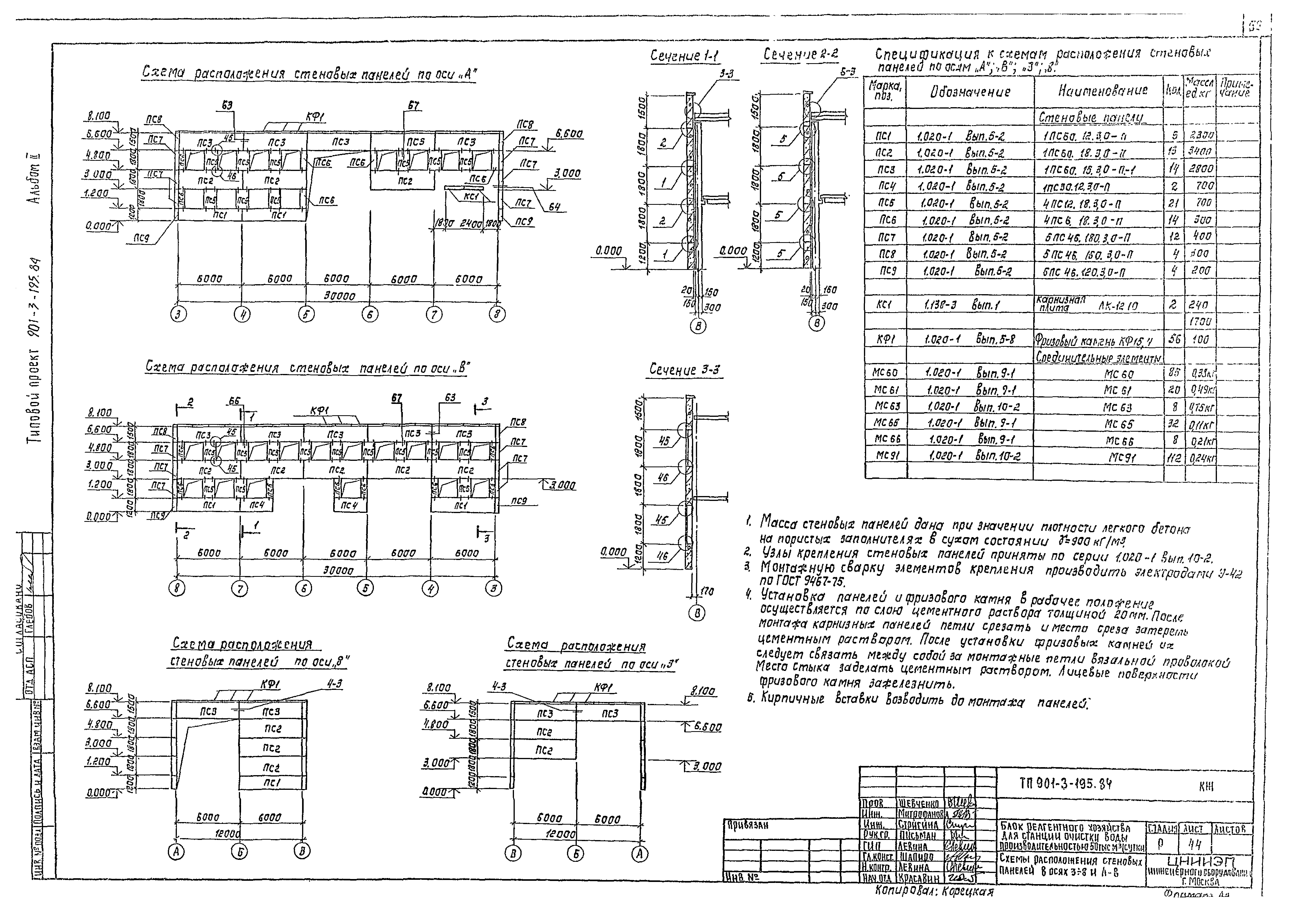 Типовой проект 901-3-195.84