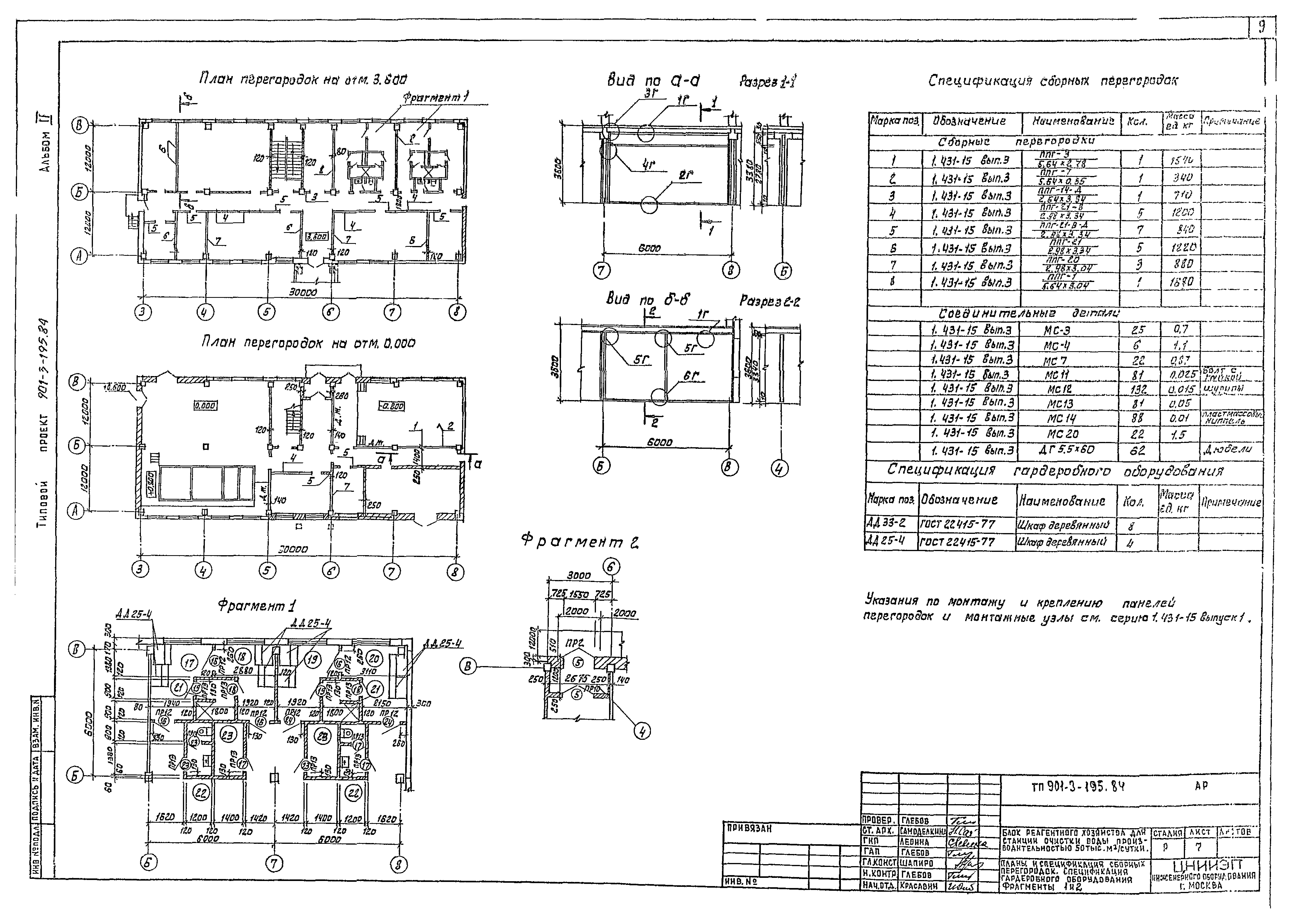 Типовой проект 901-3-195.84