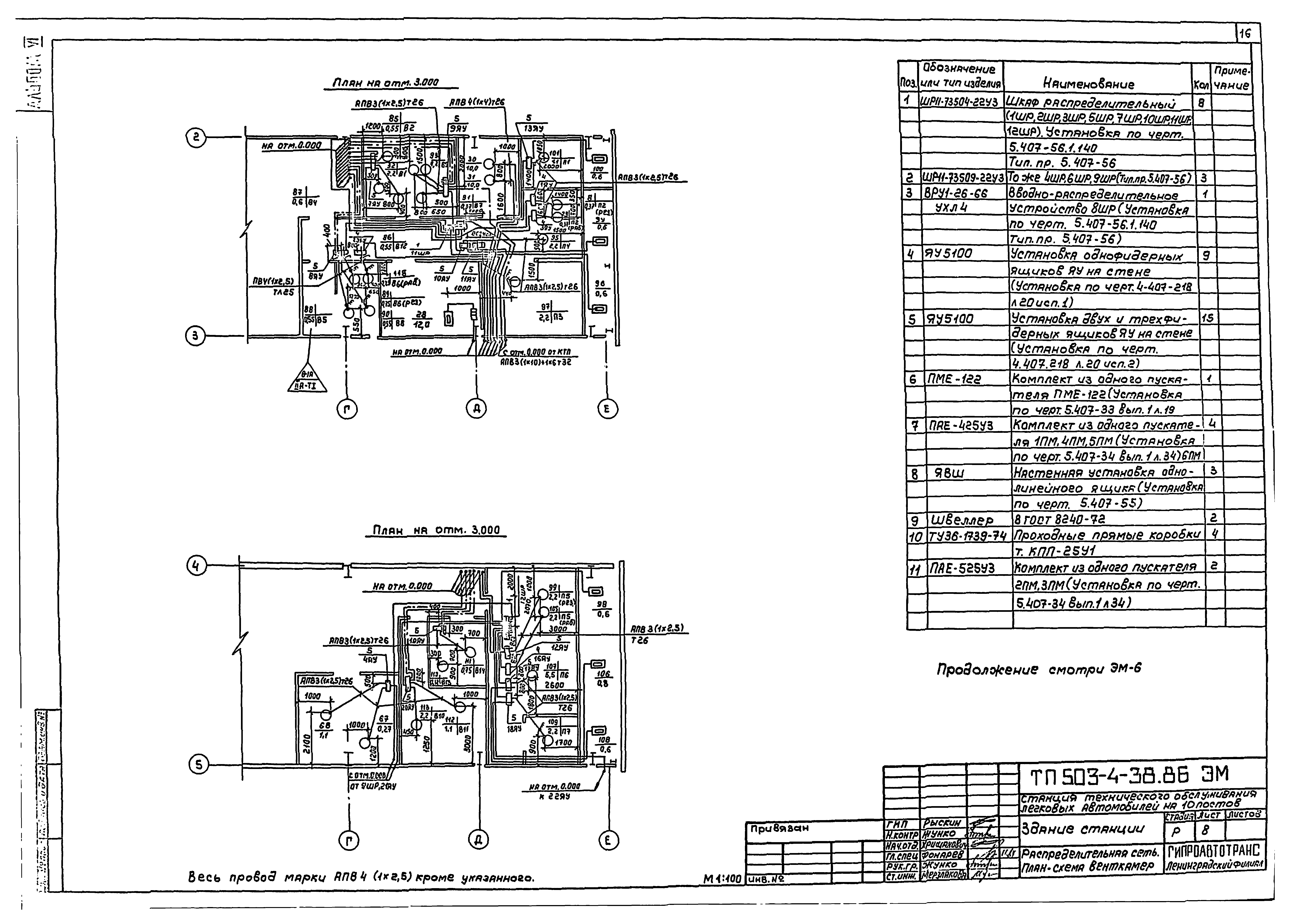 Типовой проект 503-4-38.86