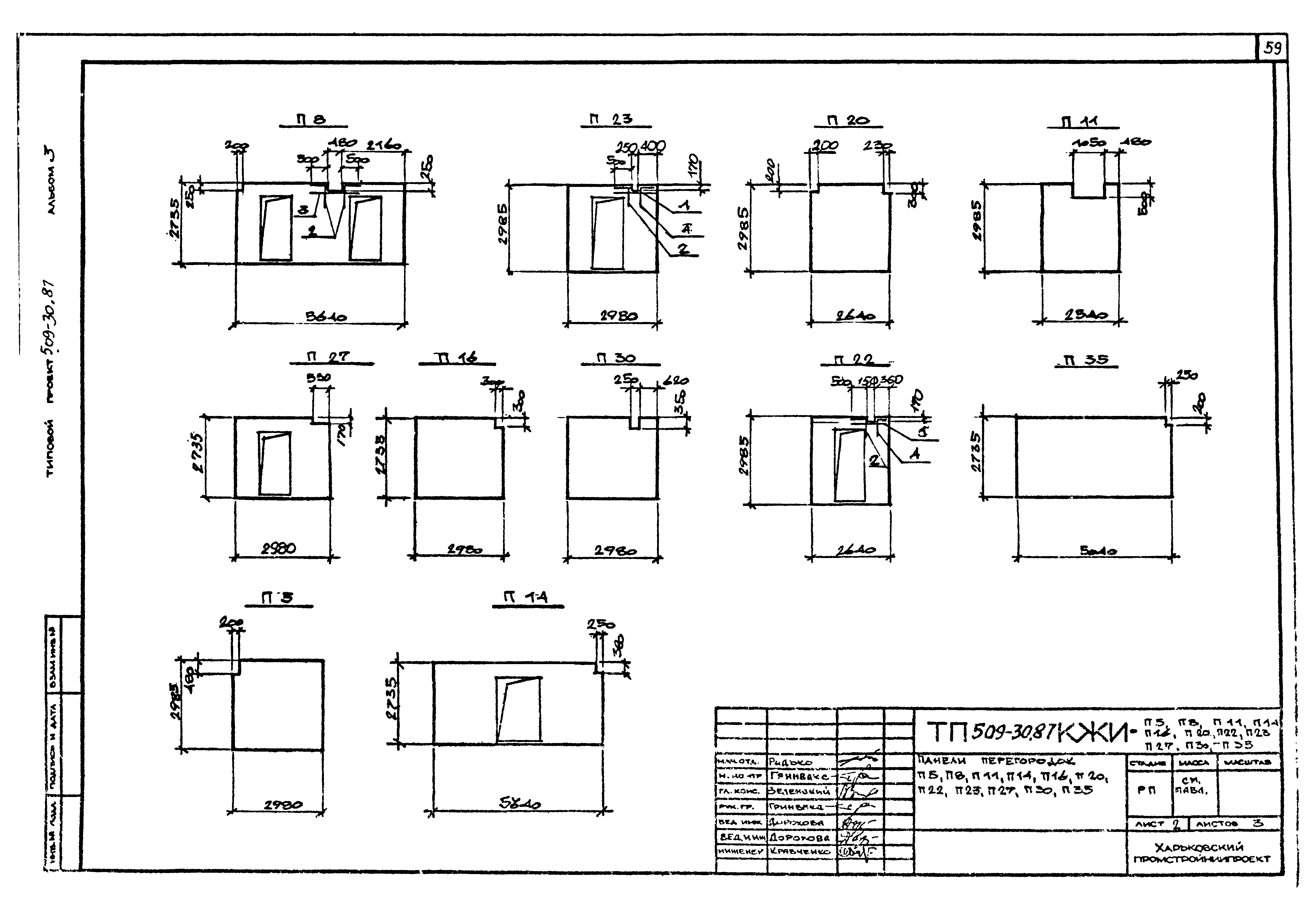Типовой проект 509-30.87