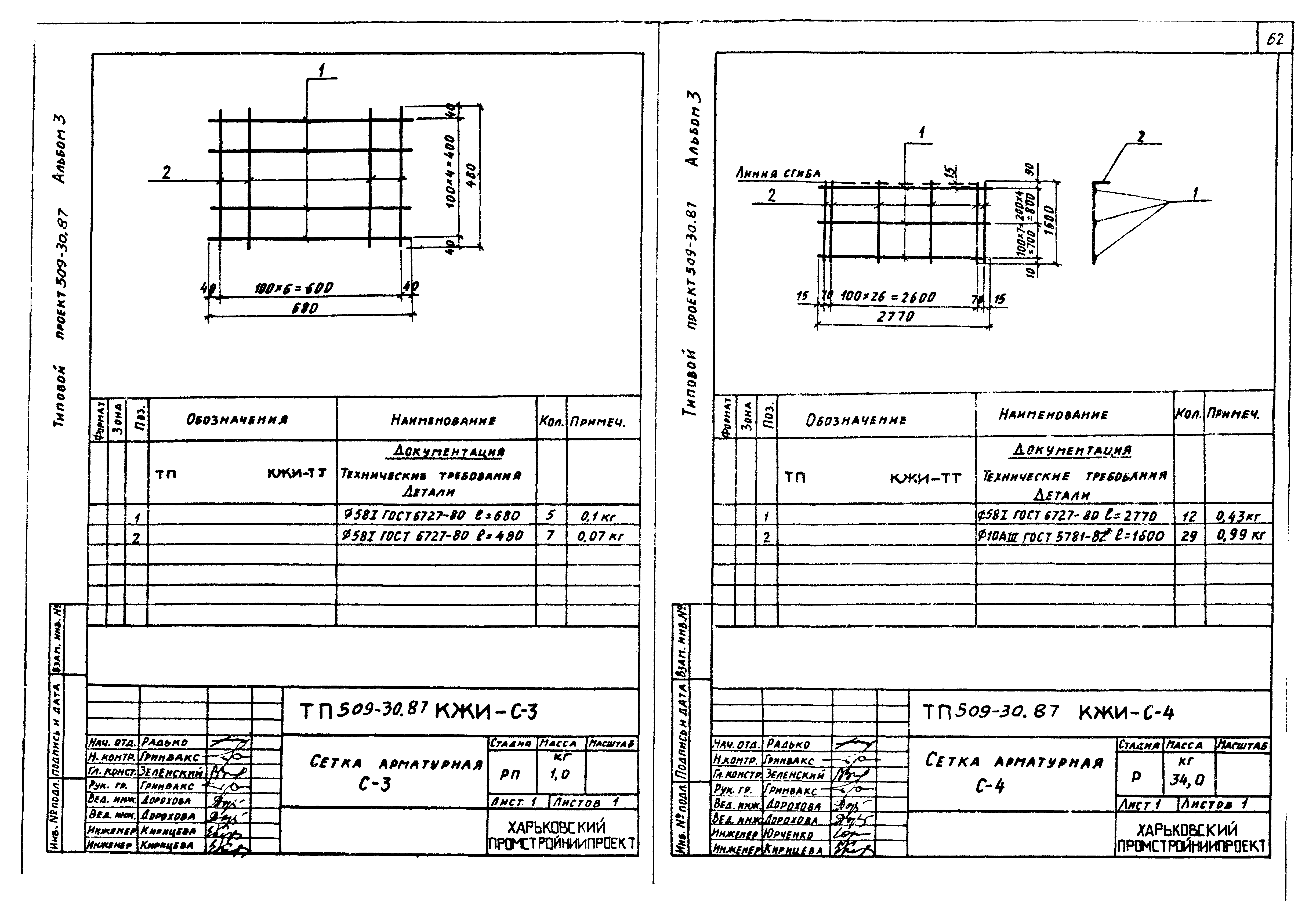 Типовой проект 509-30.87