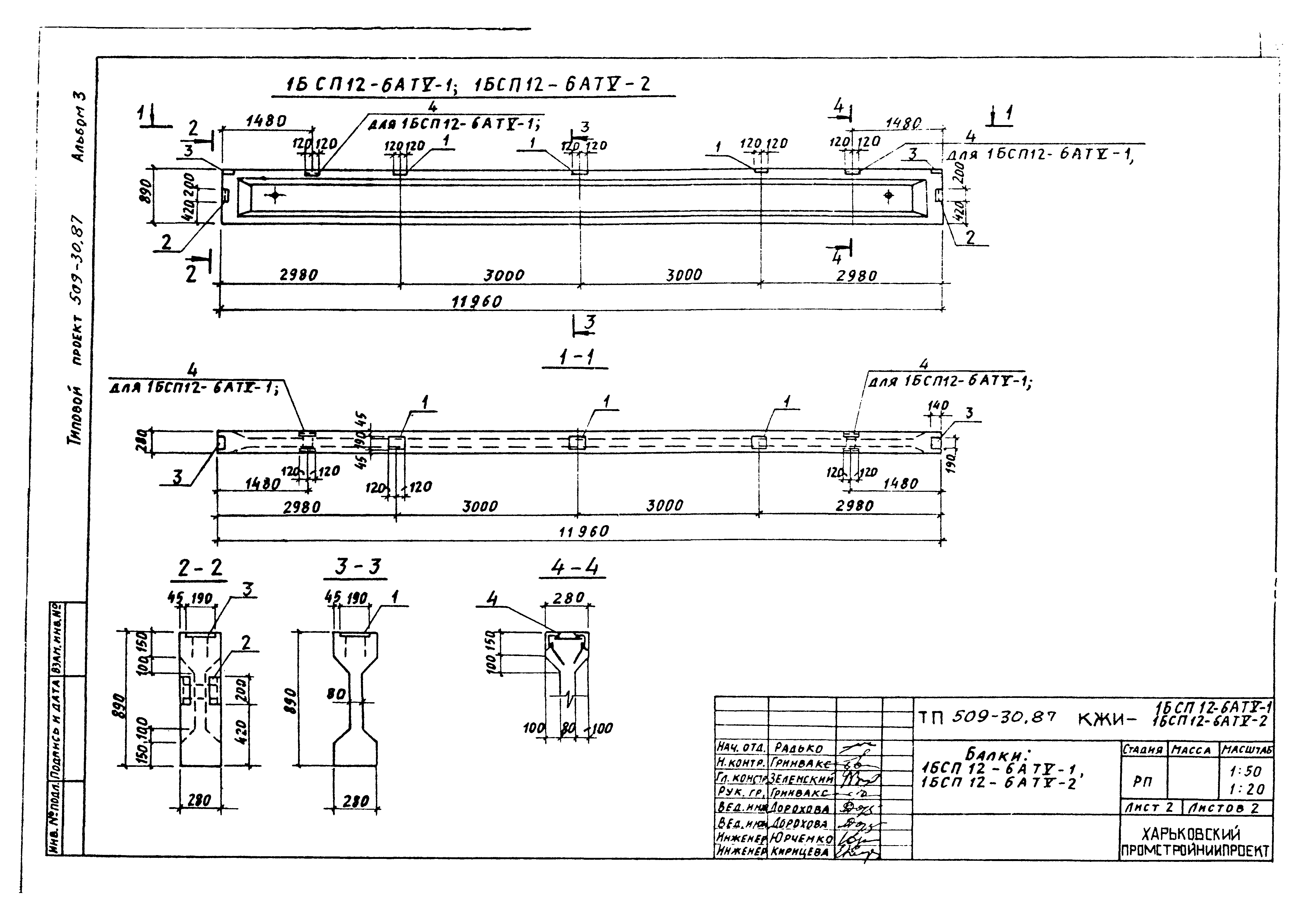 Типовой проект 509-30.87