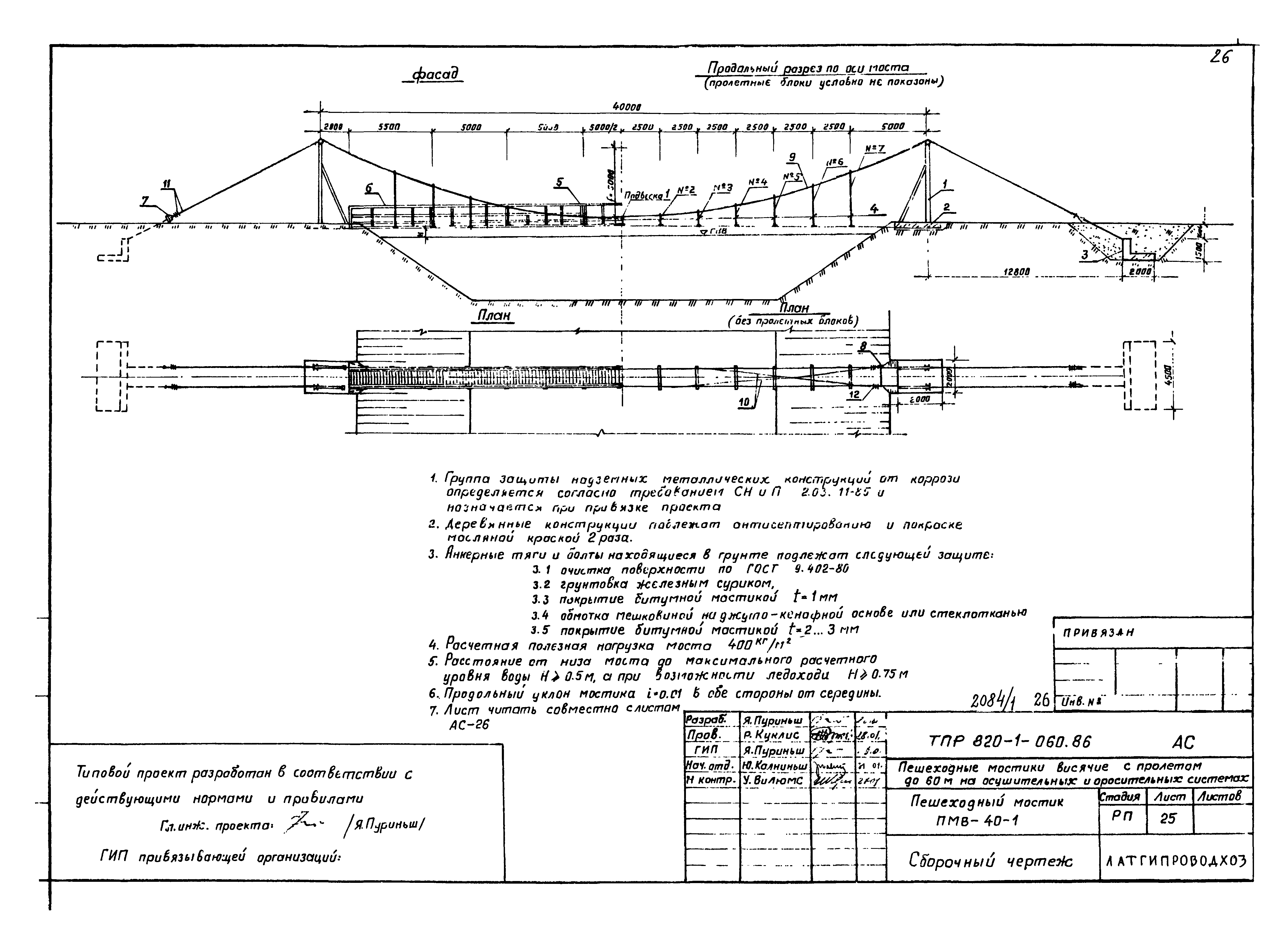 Типовые проектные решения 820-1-060.86