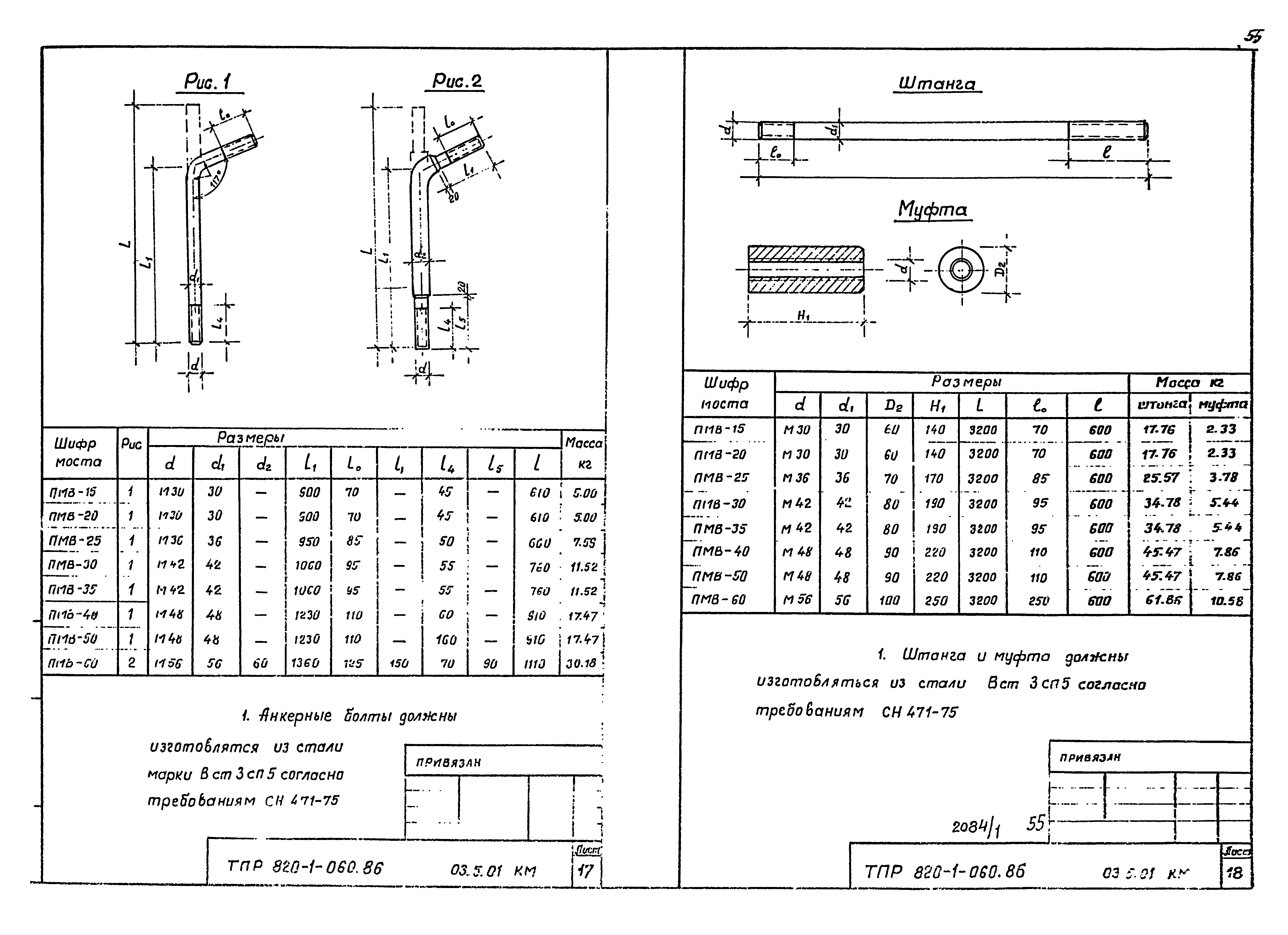 Типовые проектные решения 820-1-060.86