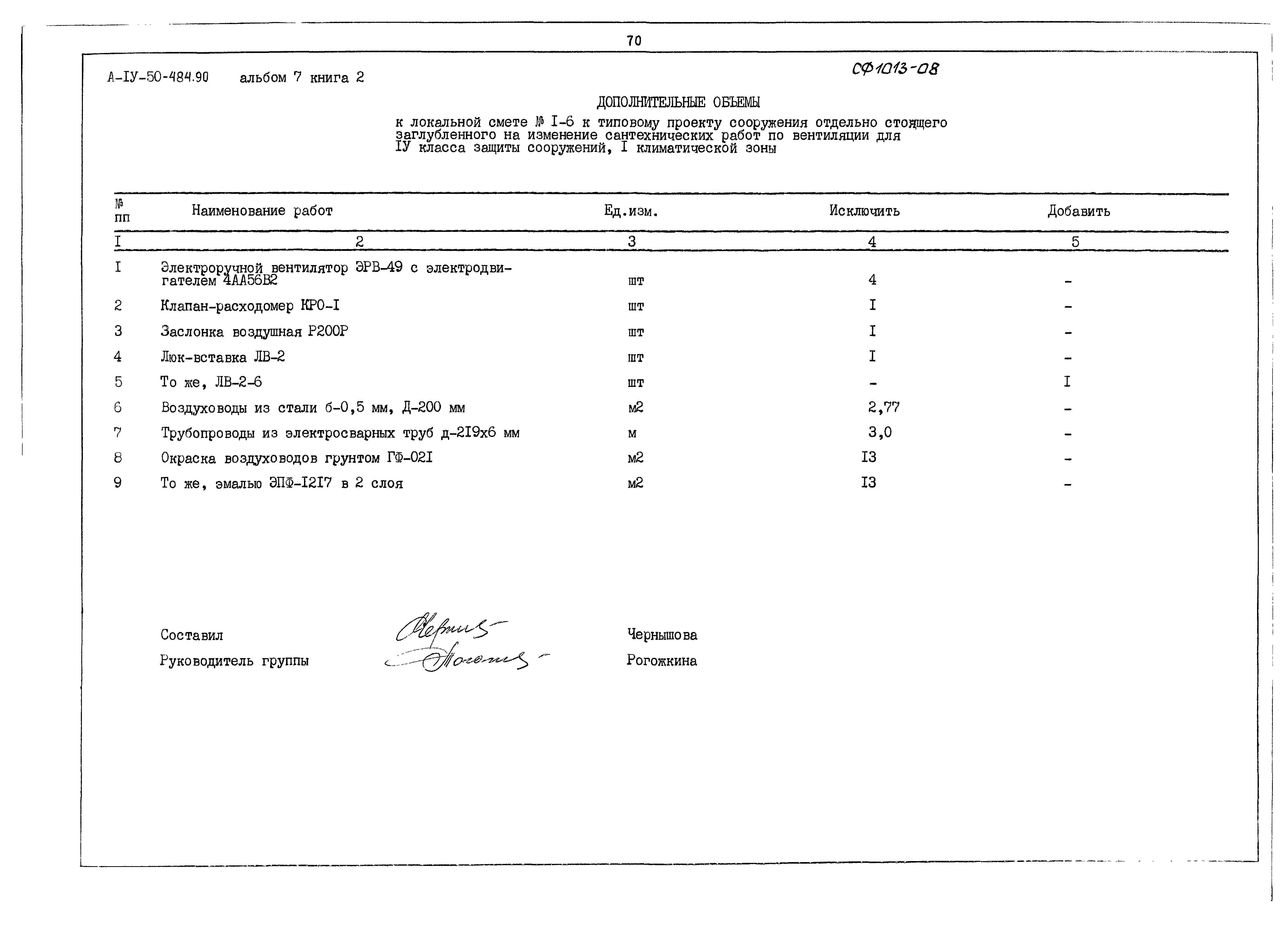 Типовой проект А-IV-50-484.90