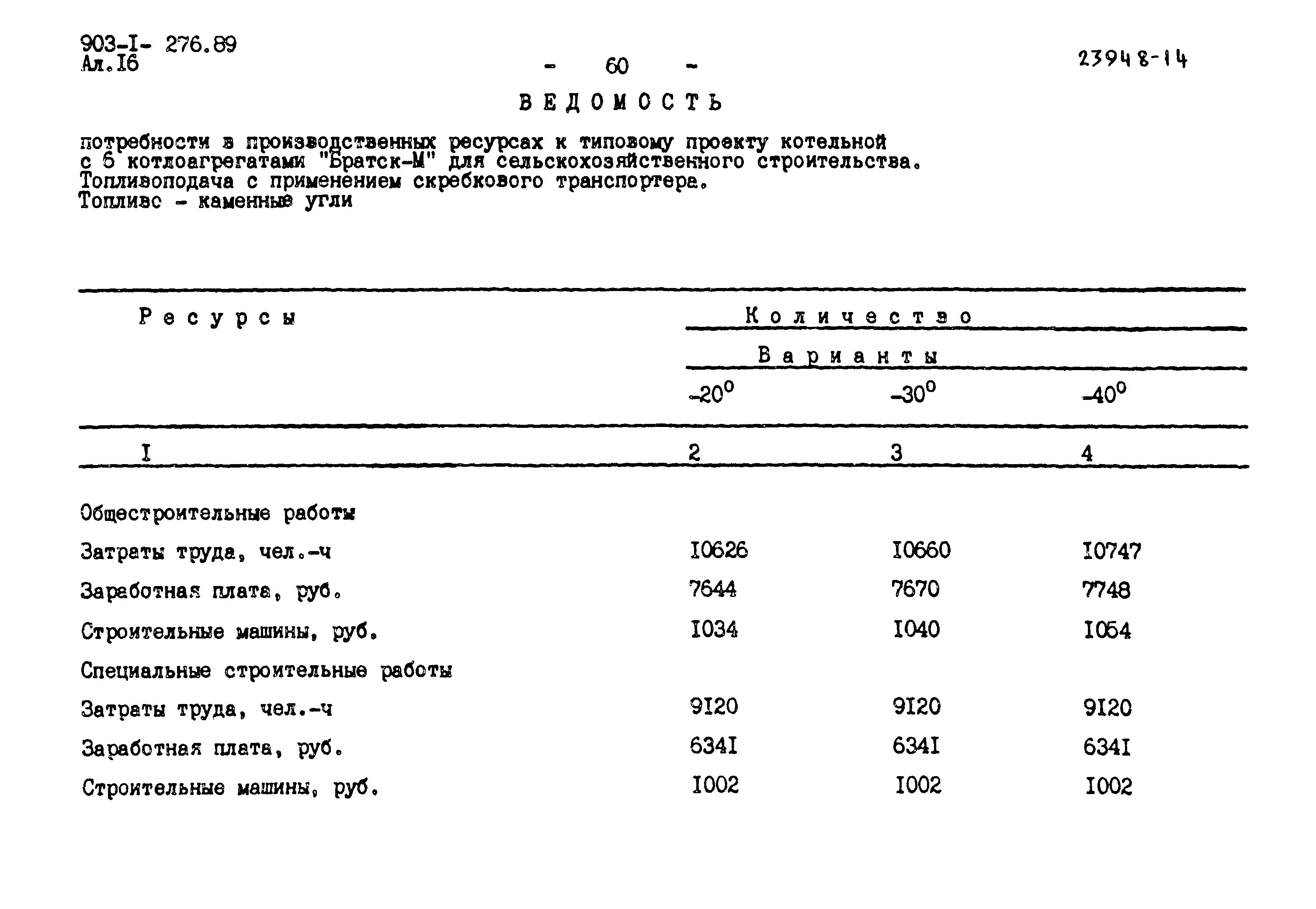 Типовой проект 903-1-276.89