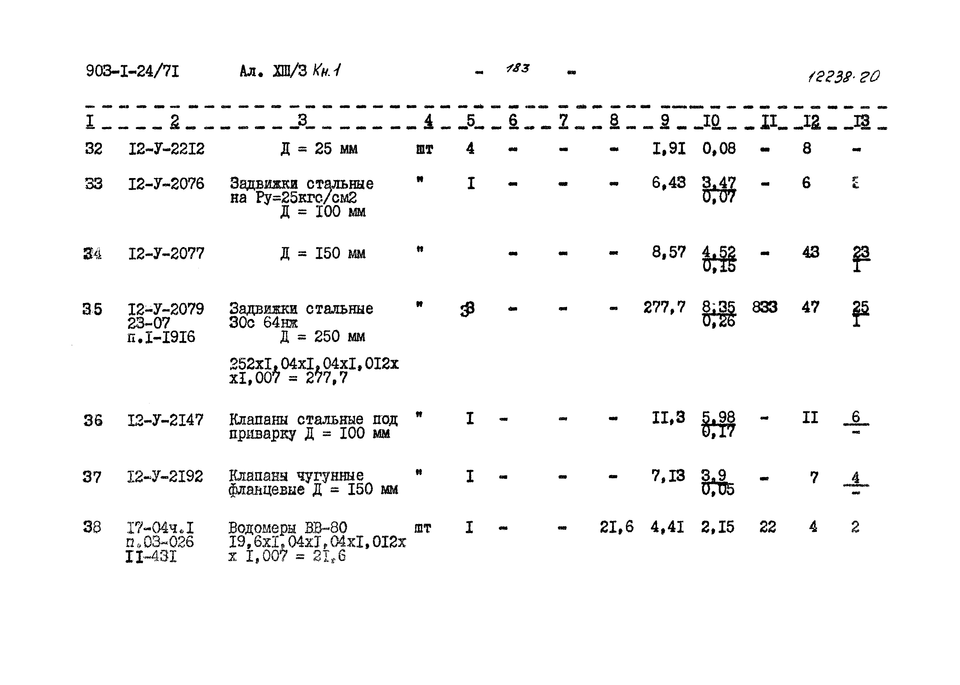 Типовой проект 903-1-24/71