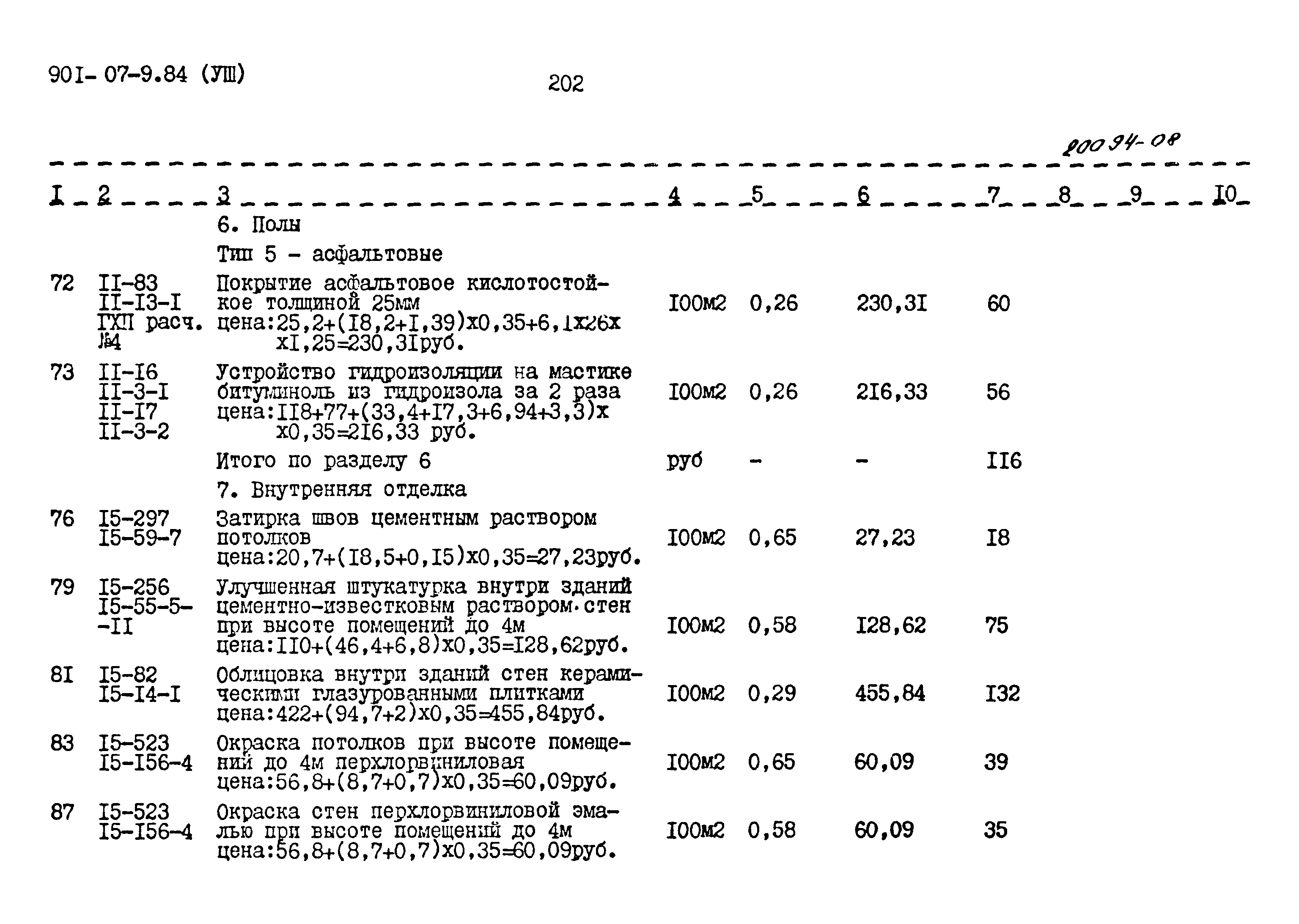 Типовые проектные решения 901-07-9.84