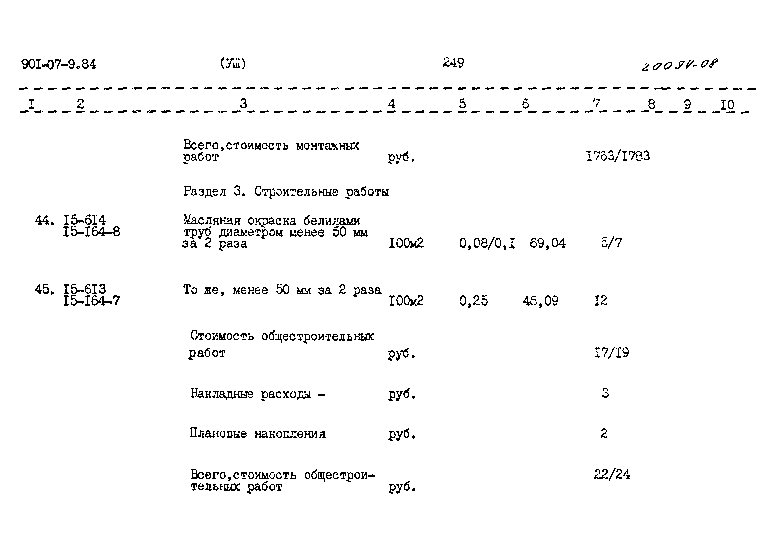 Типовые проектные решения 901-07-9.84