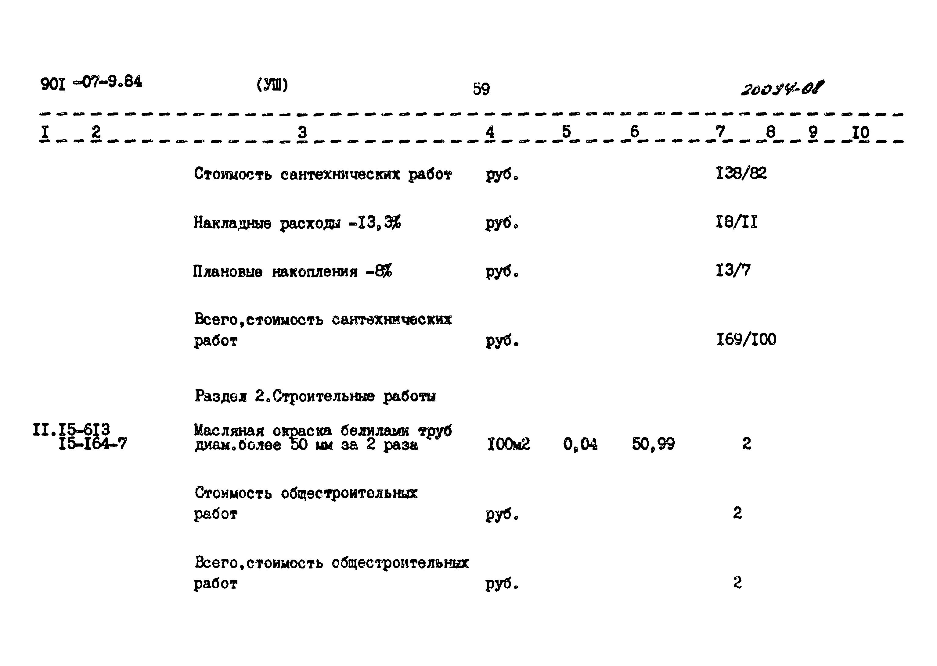 Типовые проектные решения 901-07-9.84
