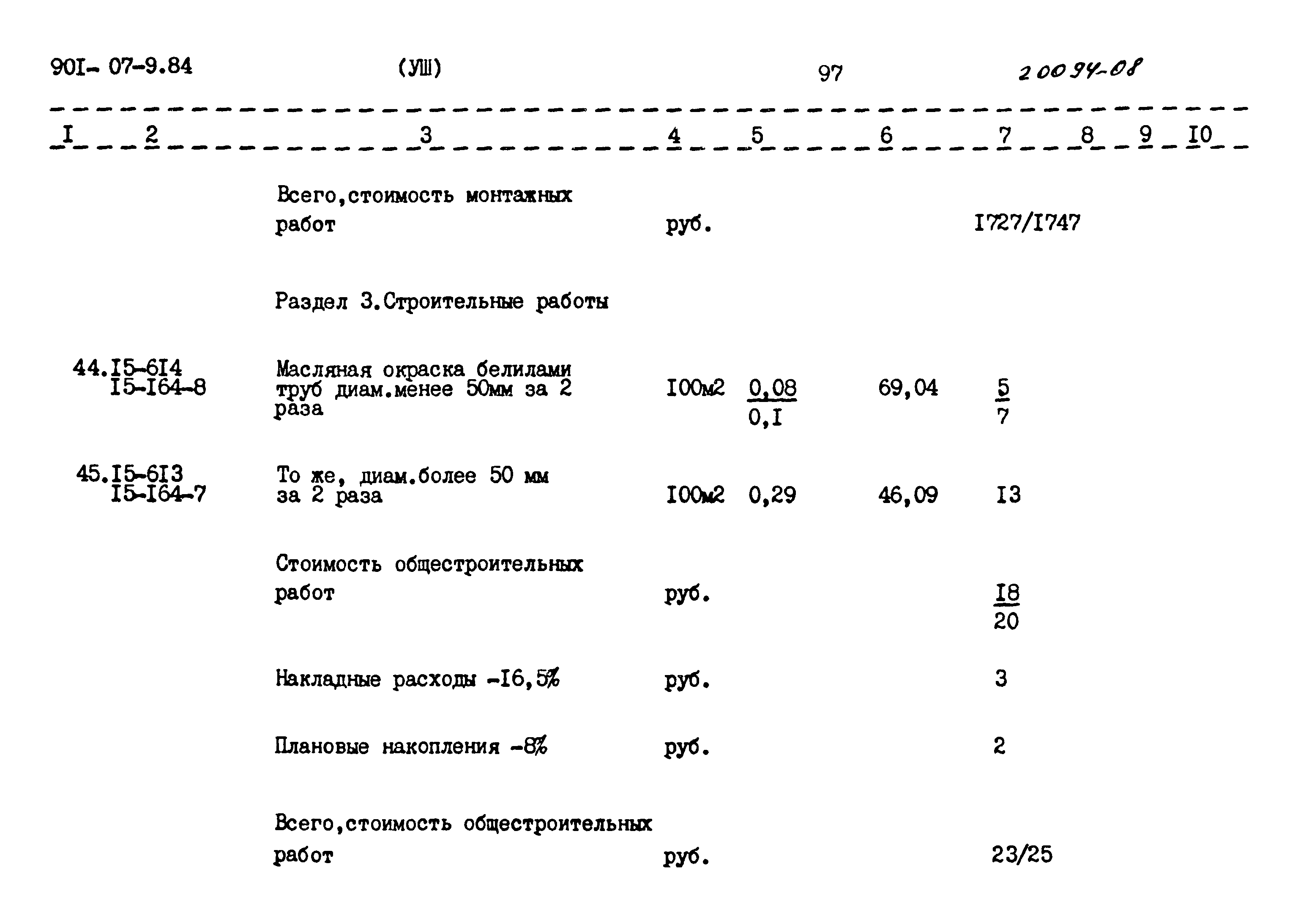 Типовые проектные решения 901-07-9.84