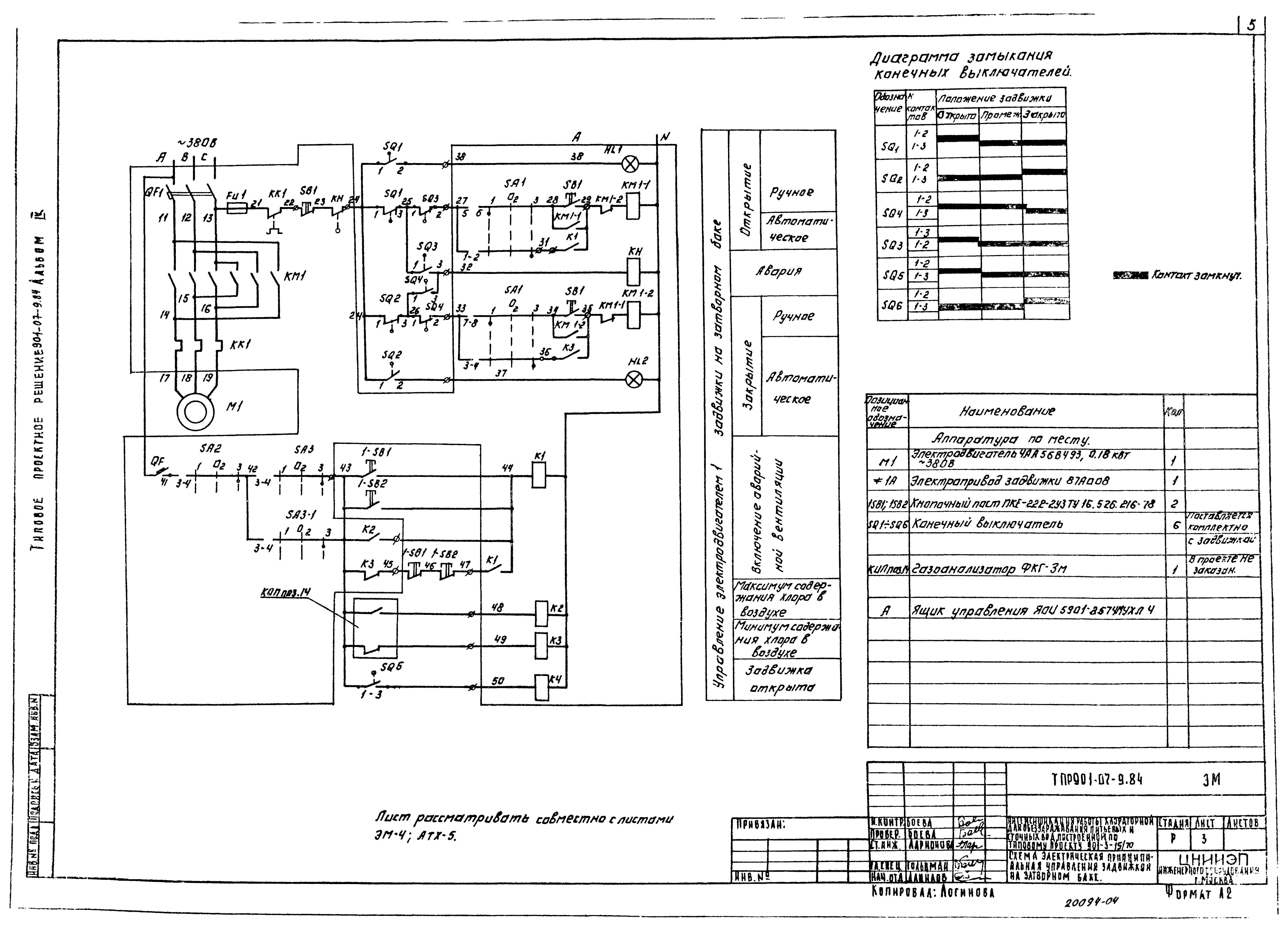 Типовые проектные решения 901-07-9.84