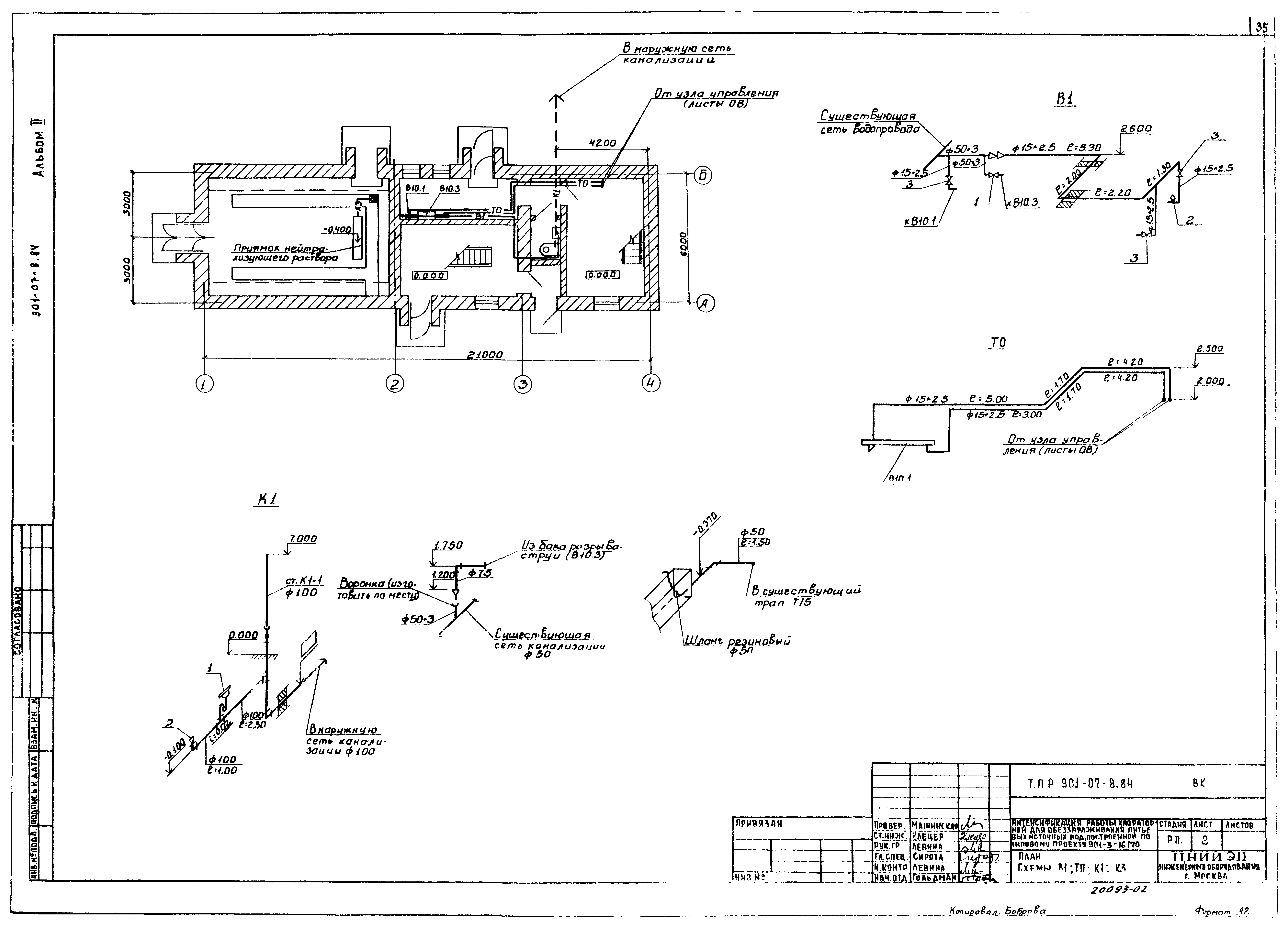 Типовые проектные решения 901-07-8.84