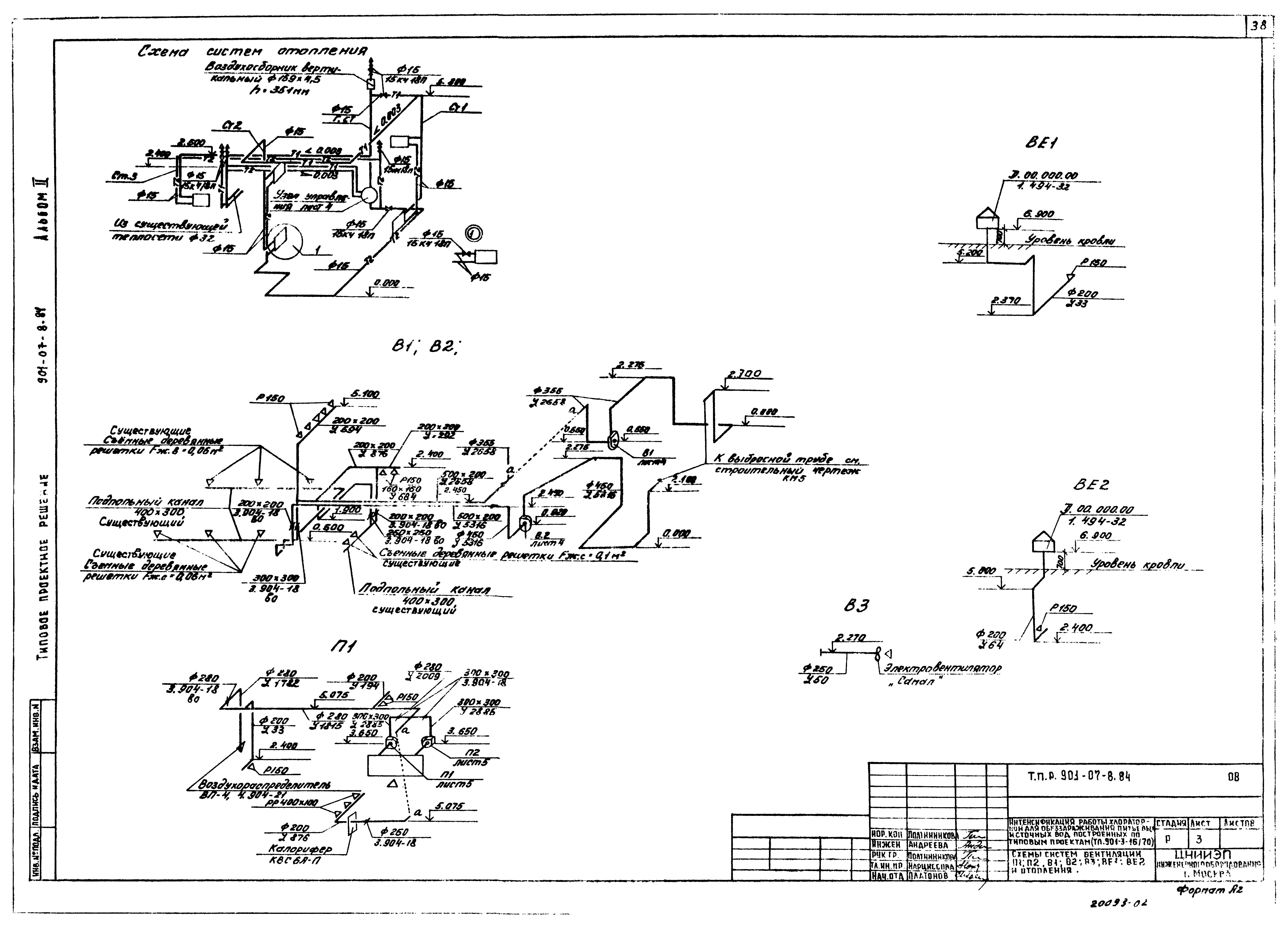 Типовые проектные решения 901-07-8.84