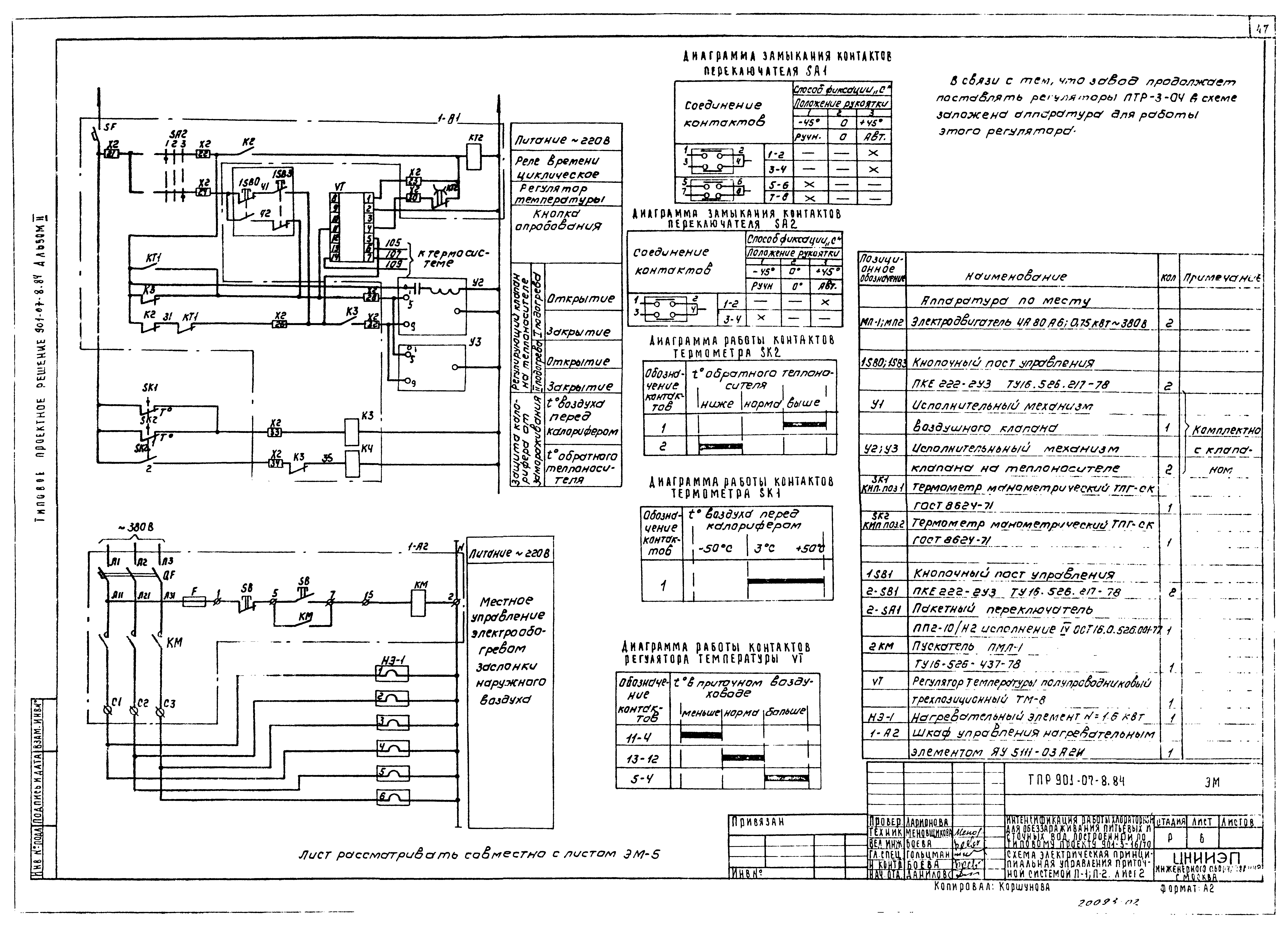 Типовые проектные решения 901-07-8.84