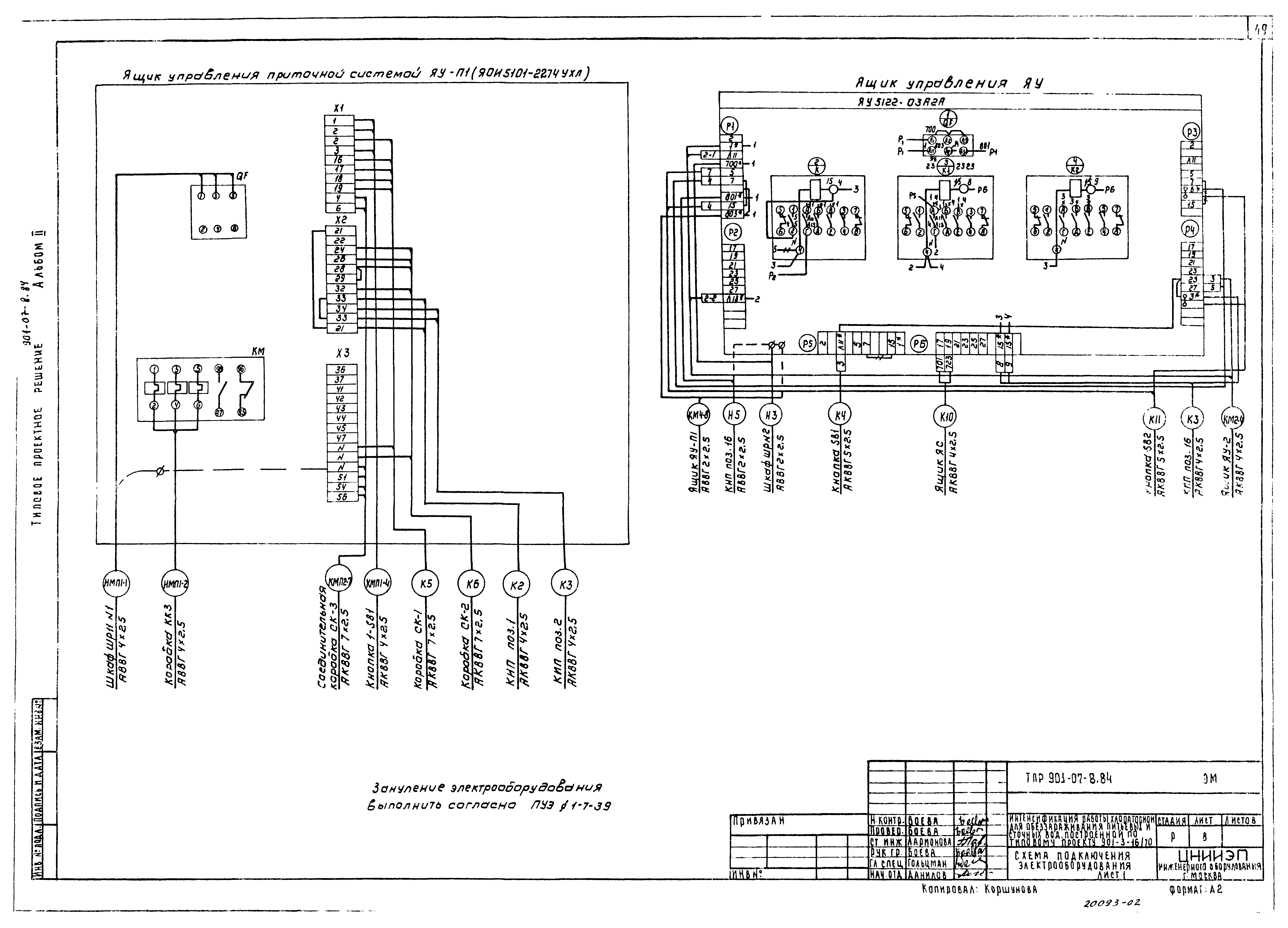 Типовые проектные решения 901-07-8.84