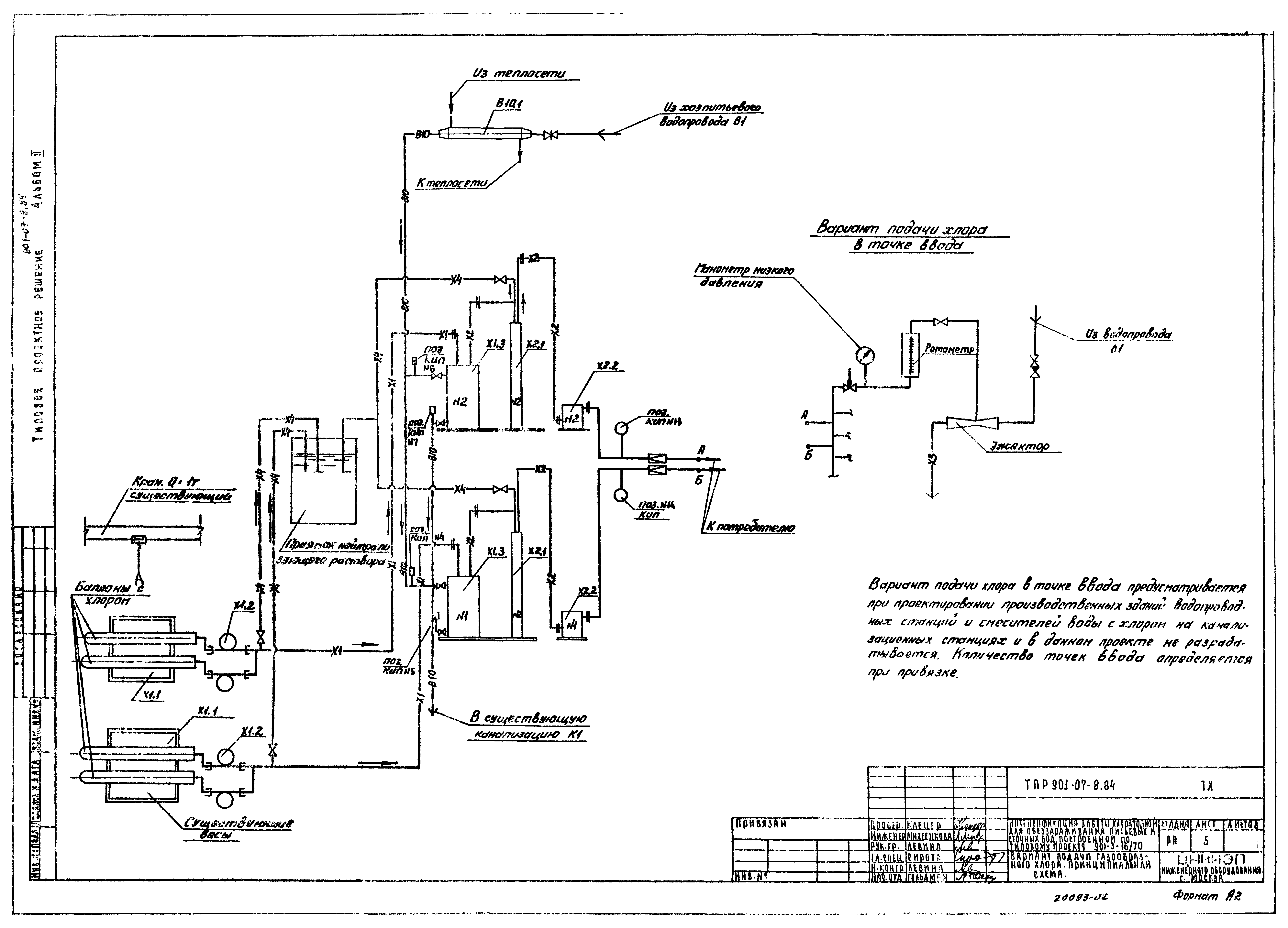 Типовые проектные решения 901-07-8.84