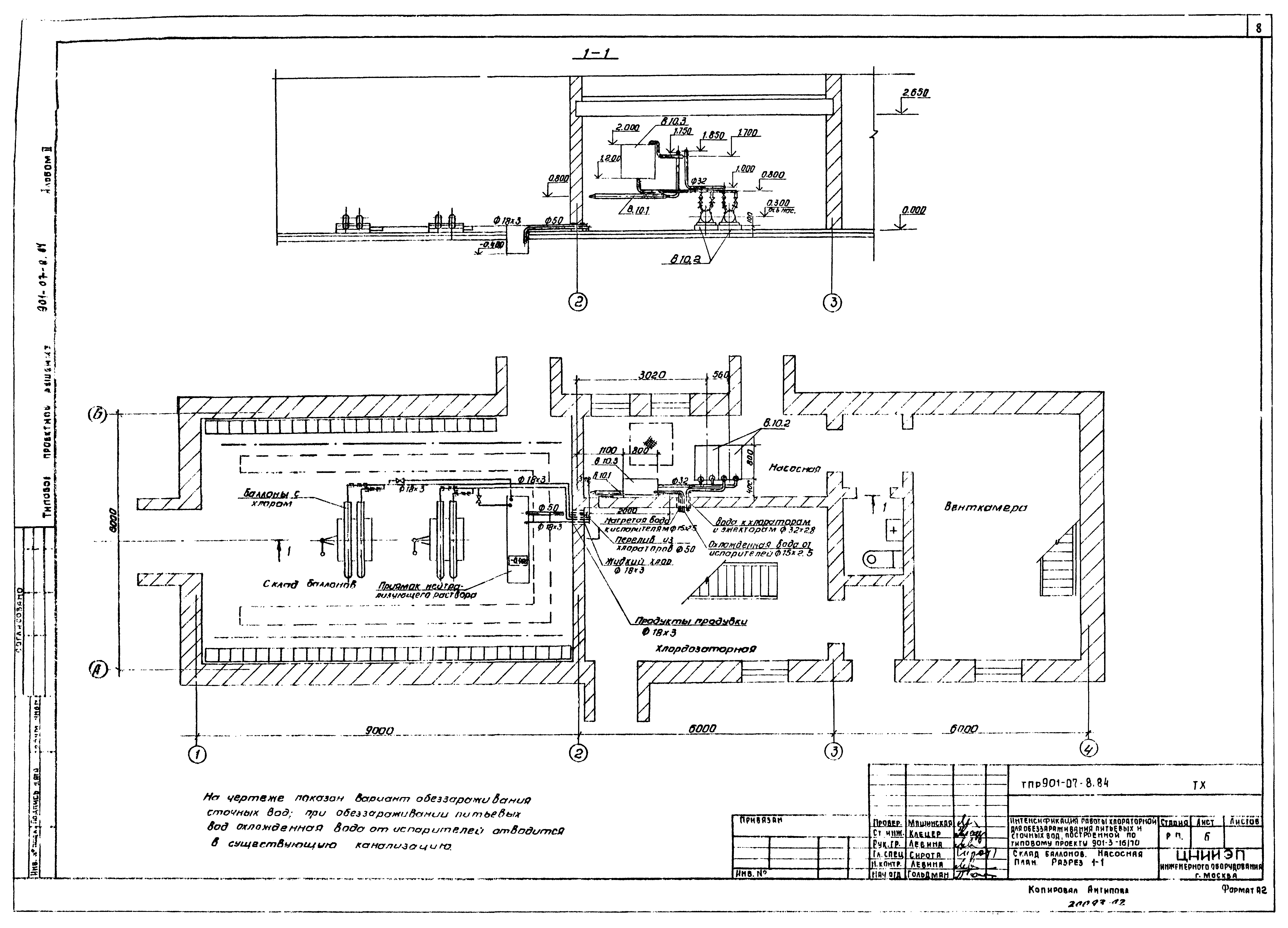 Типовые проектные решения 901-07-8.84