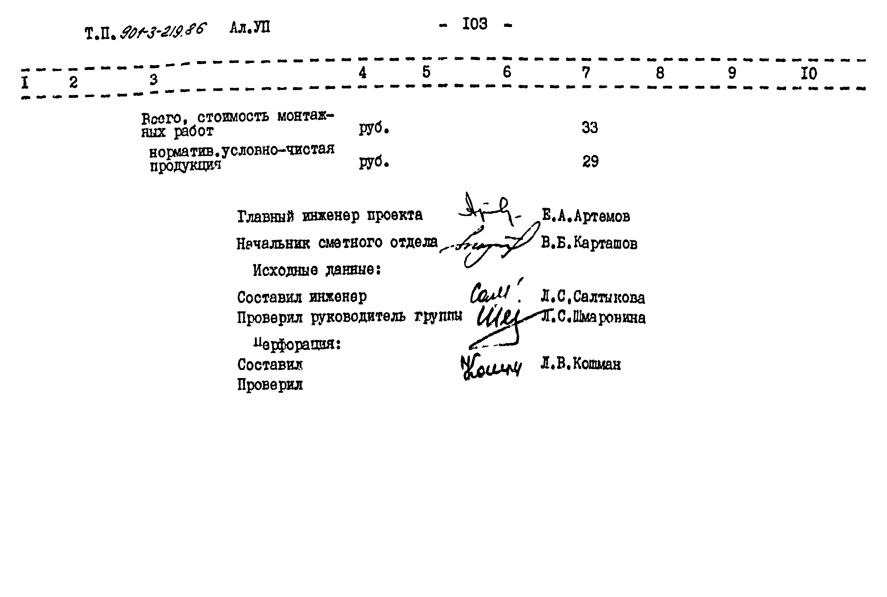 Типовой проект 901-3-219.86