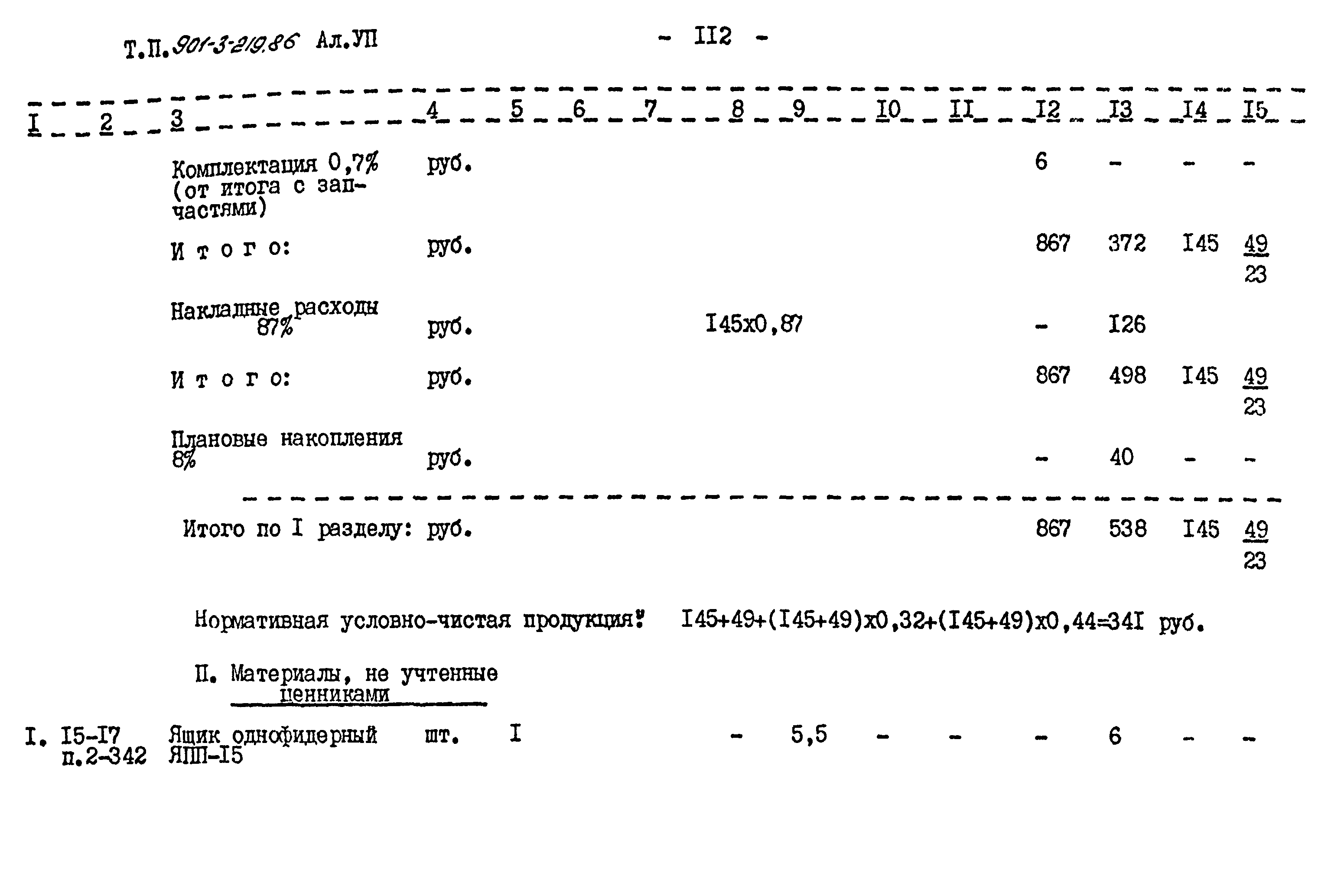 Типовой проект 901-3-219.86