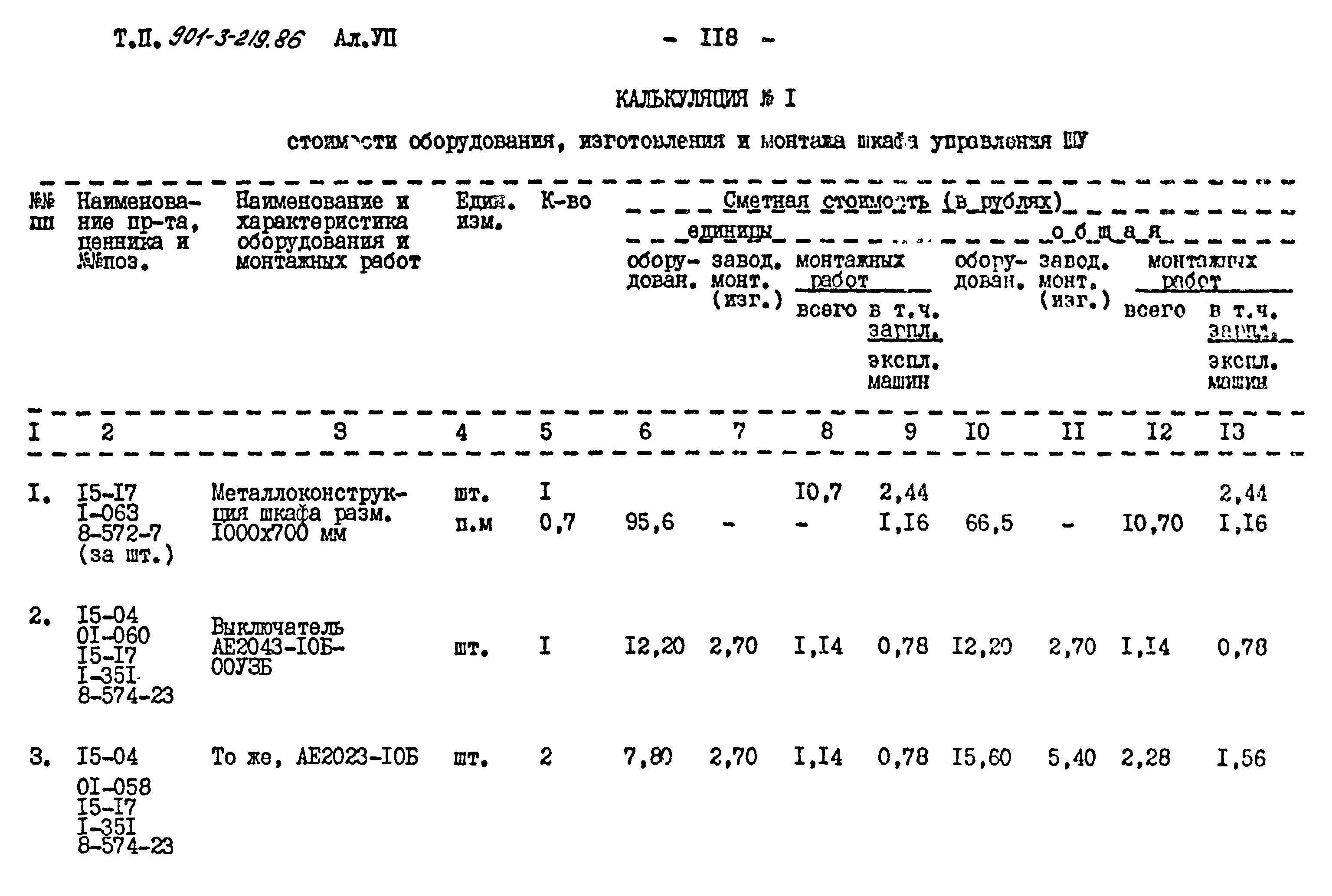 Типовой проект 901-3-219.86