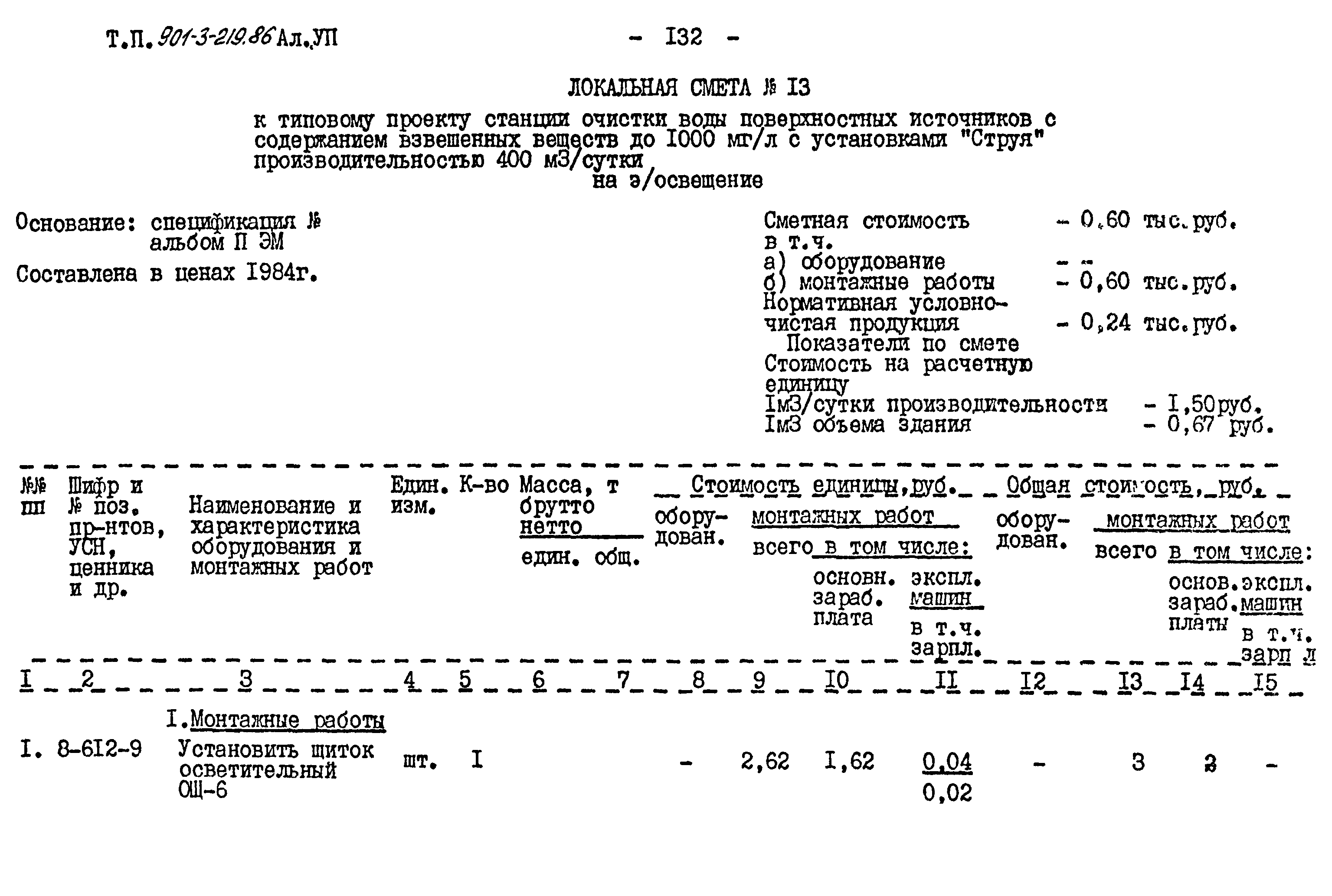 Типовой проект 901-3-219.86