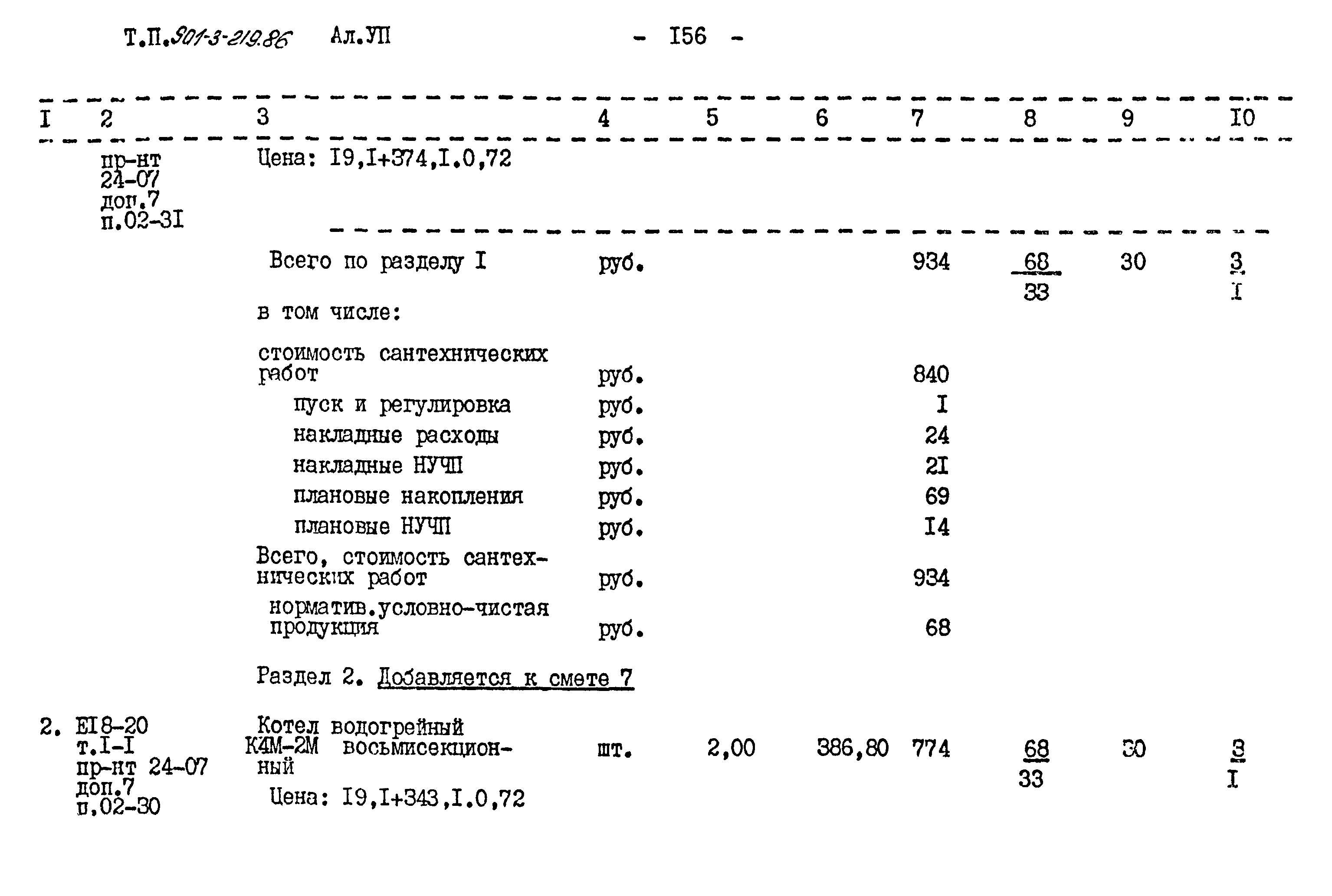 Типовой проект 901-3-219.86