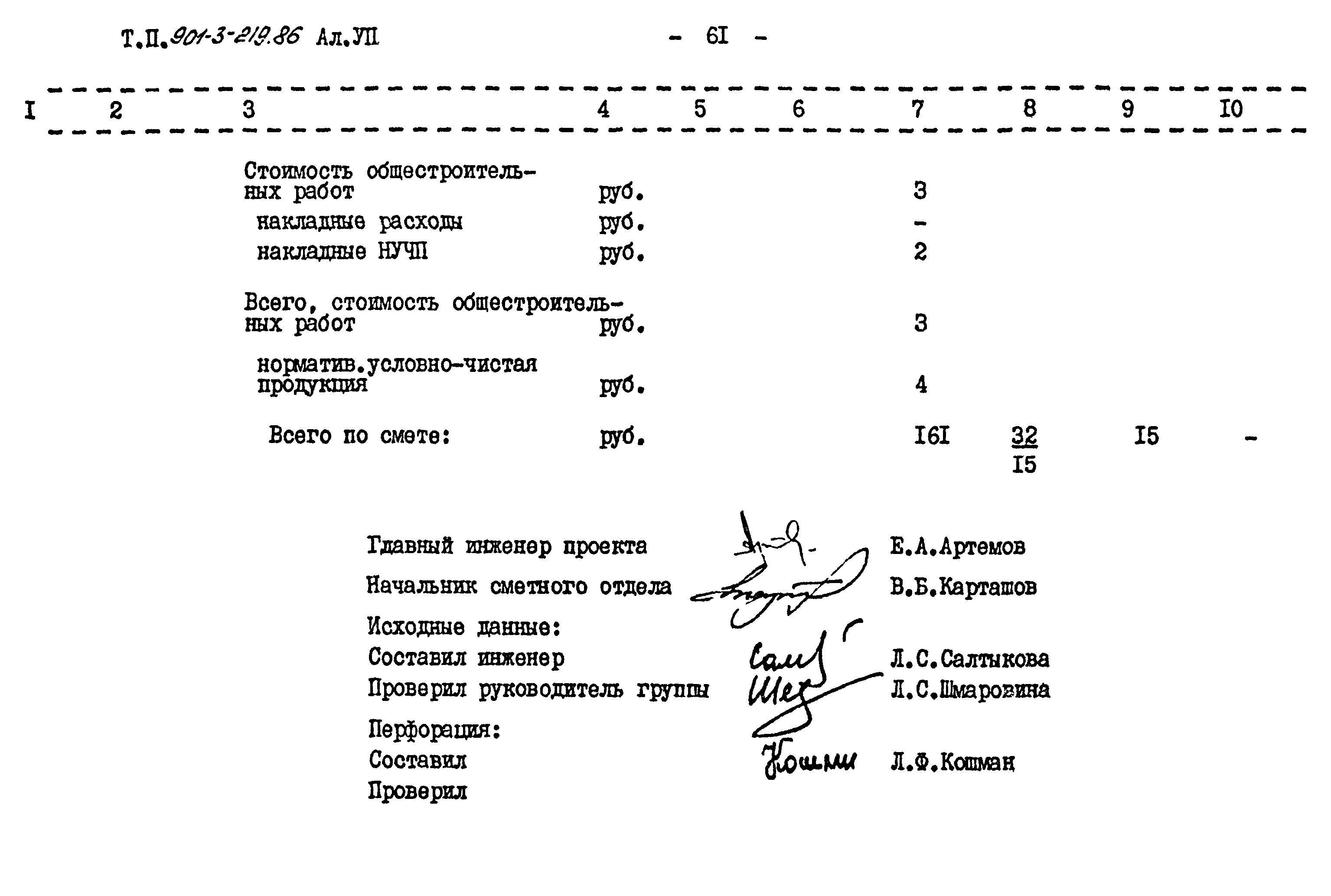 Типовой проект 901-3-219.86