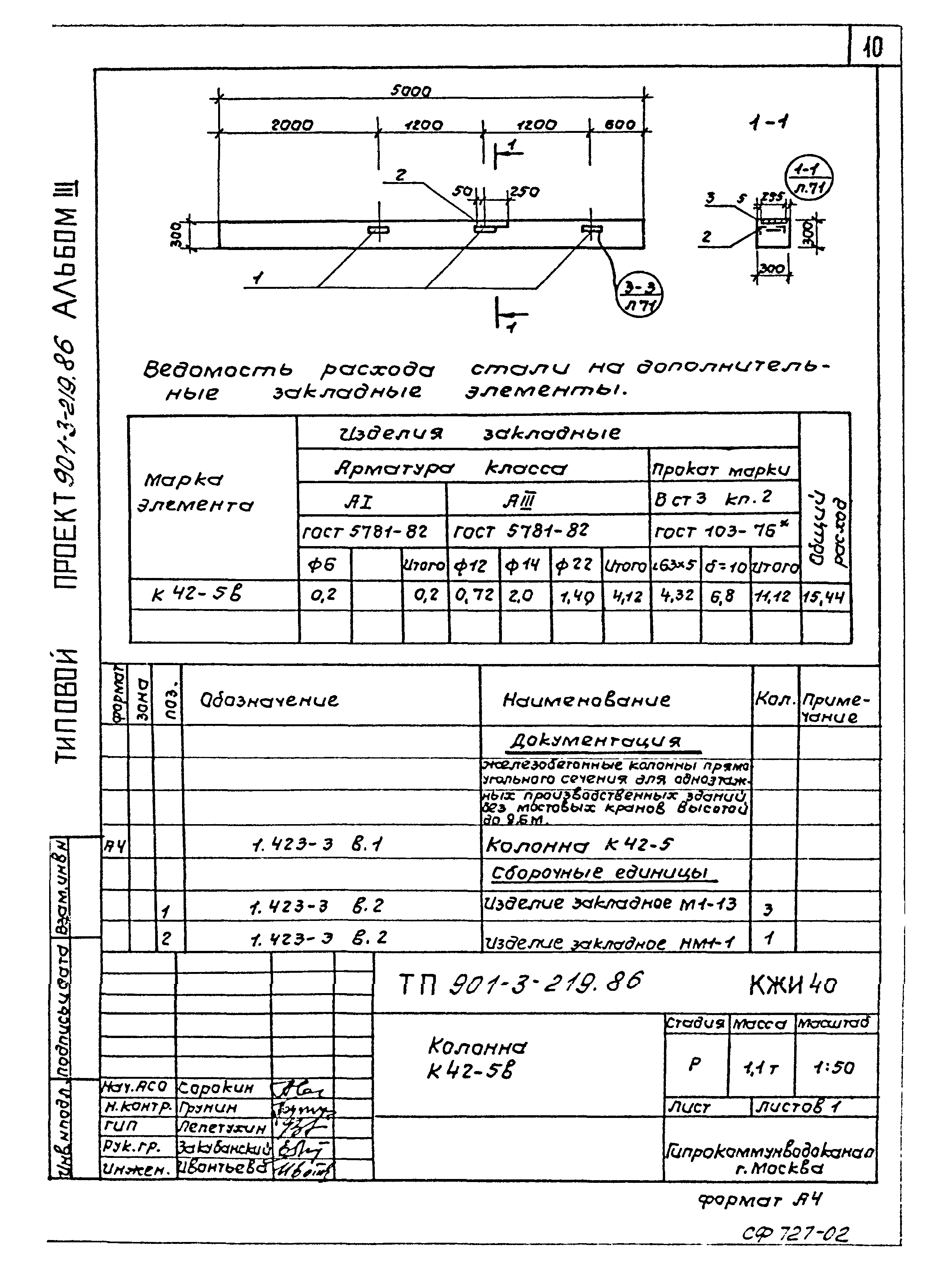 Типовой проект 901-3-219.86