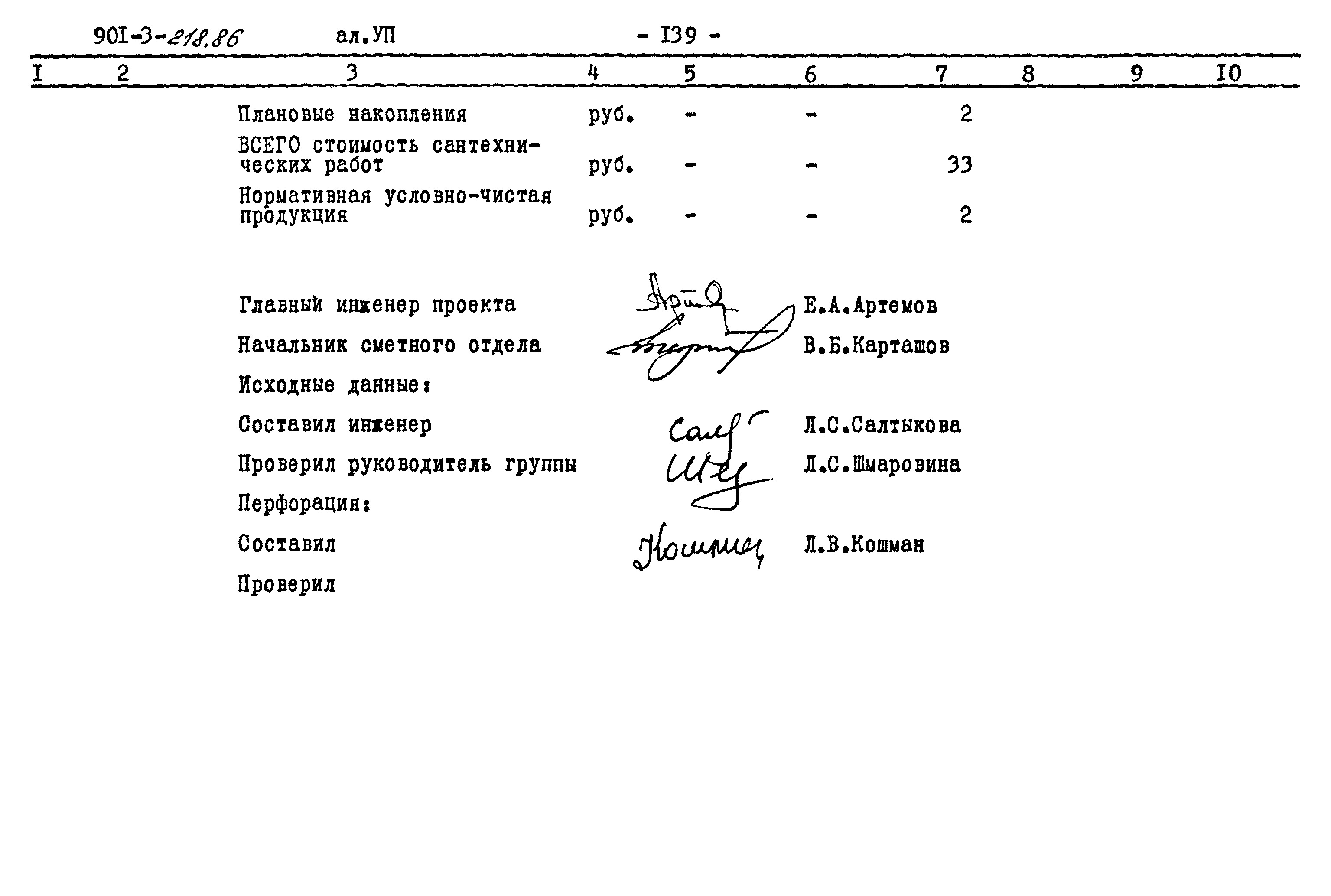 Типовой проект 901-3-218.86