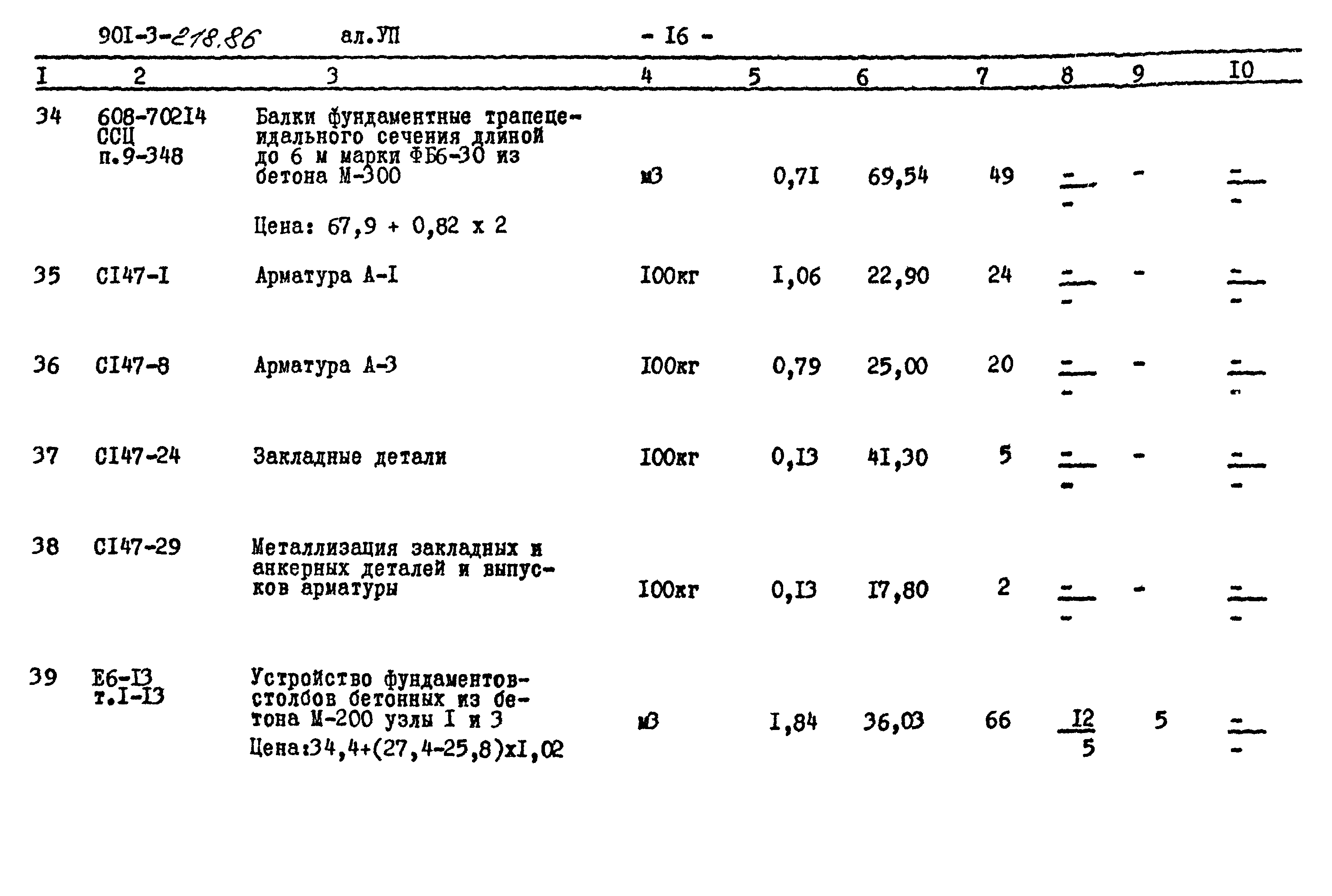 Типовой проект 901-3-218.86