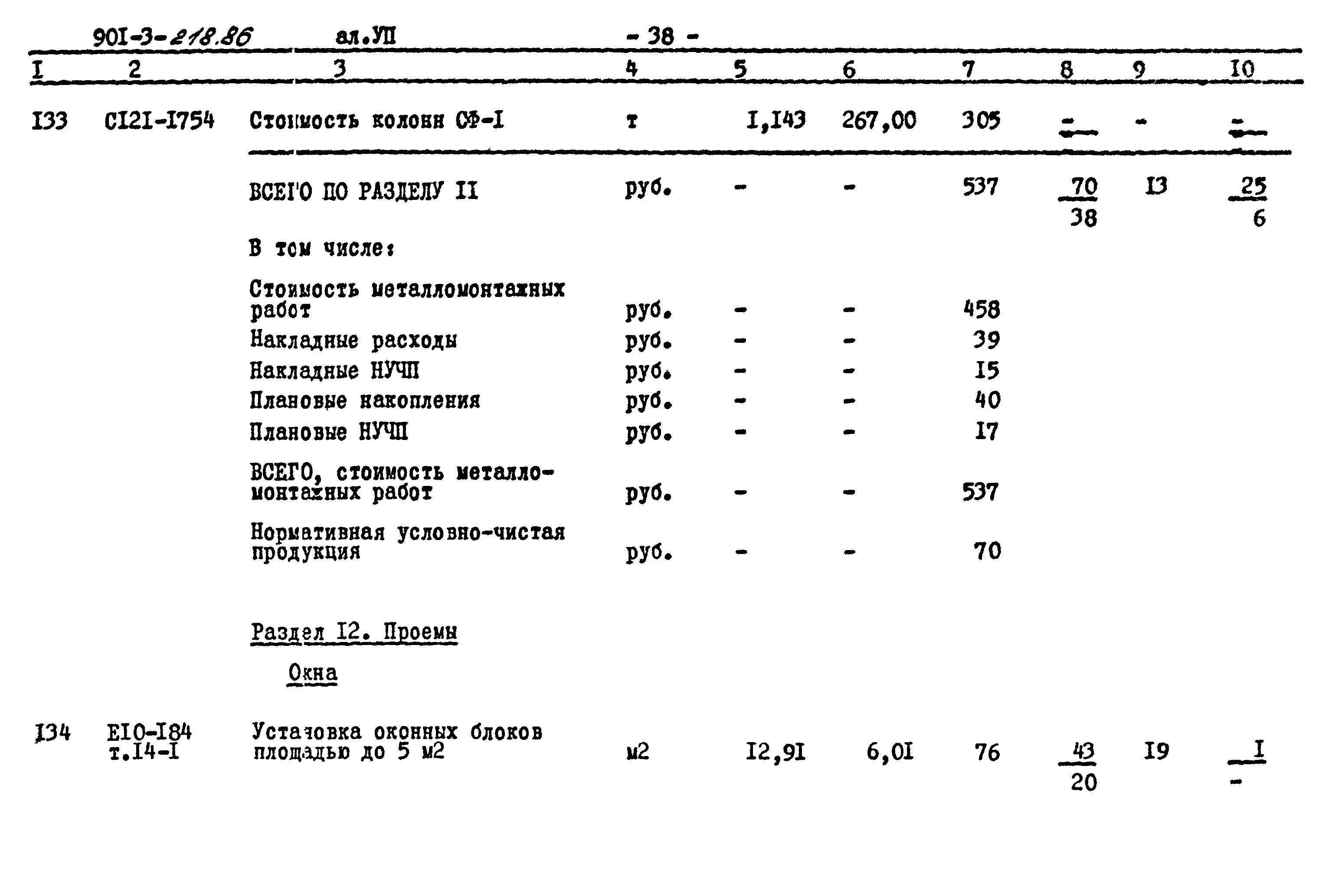 Типовой проект 901-3-218.86