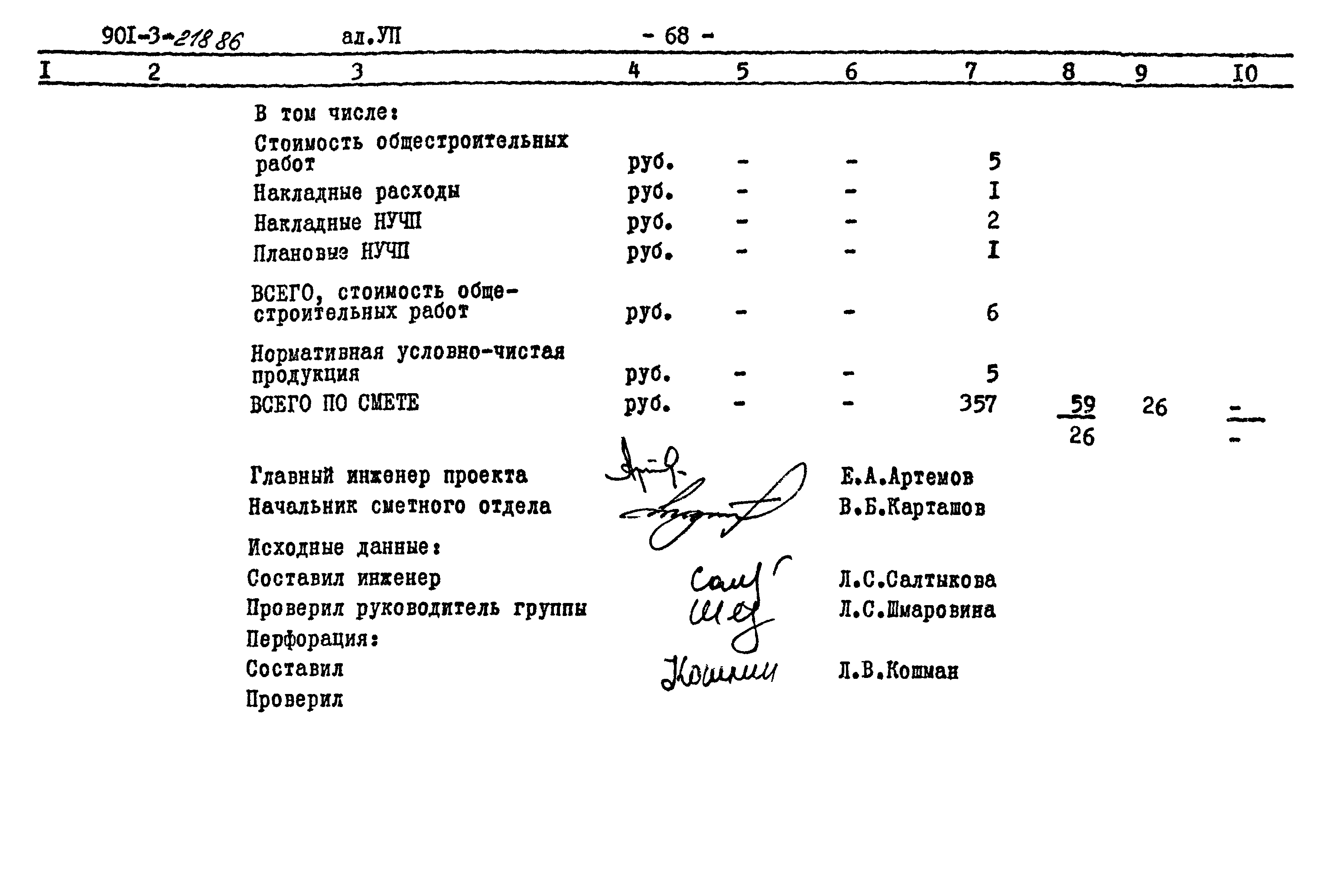 Типовой проект 901-3-218.86