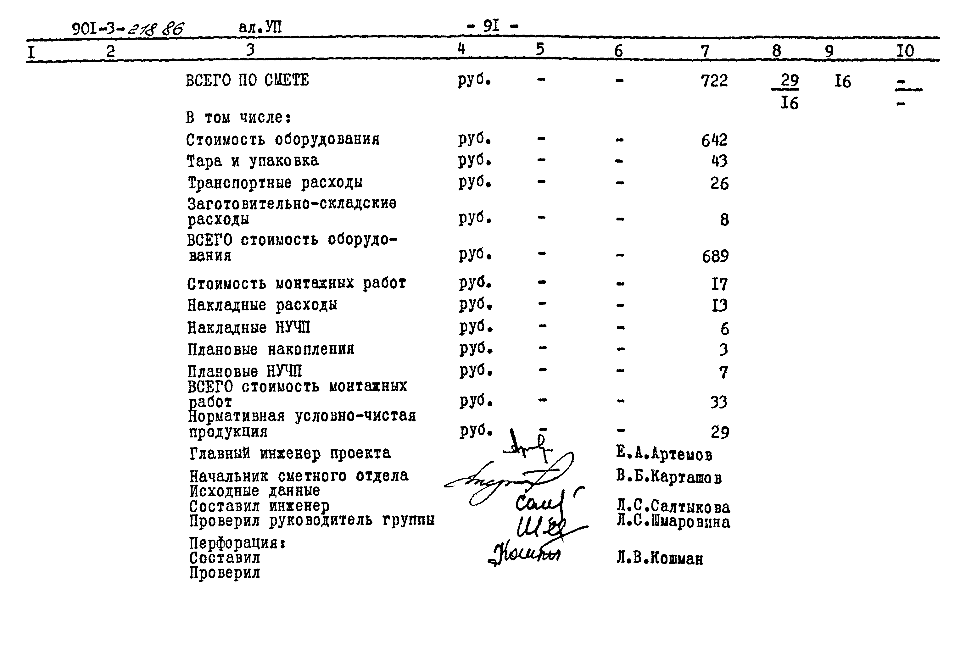 Типовой проект 901-3-218.86