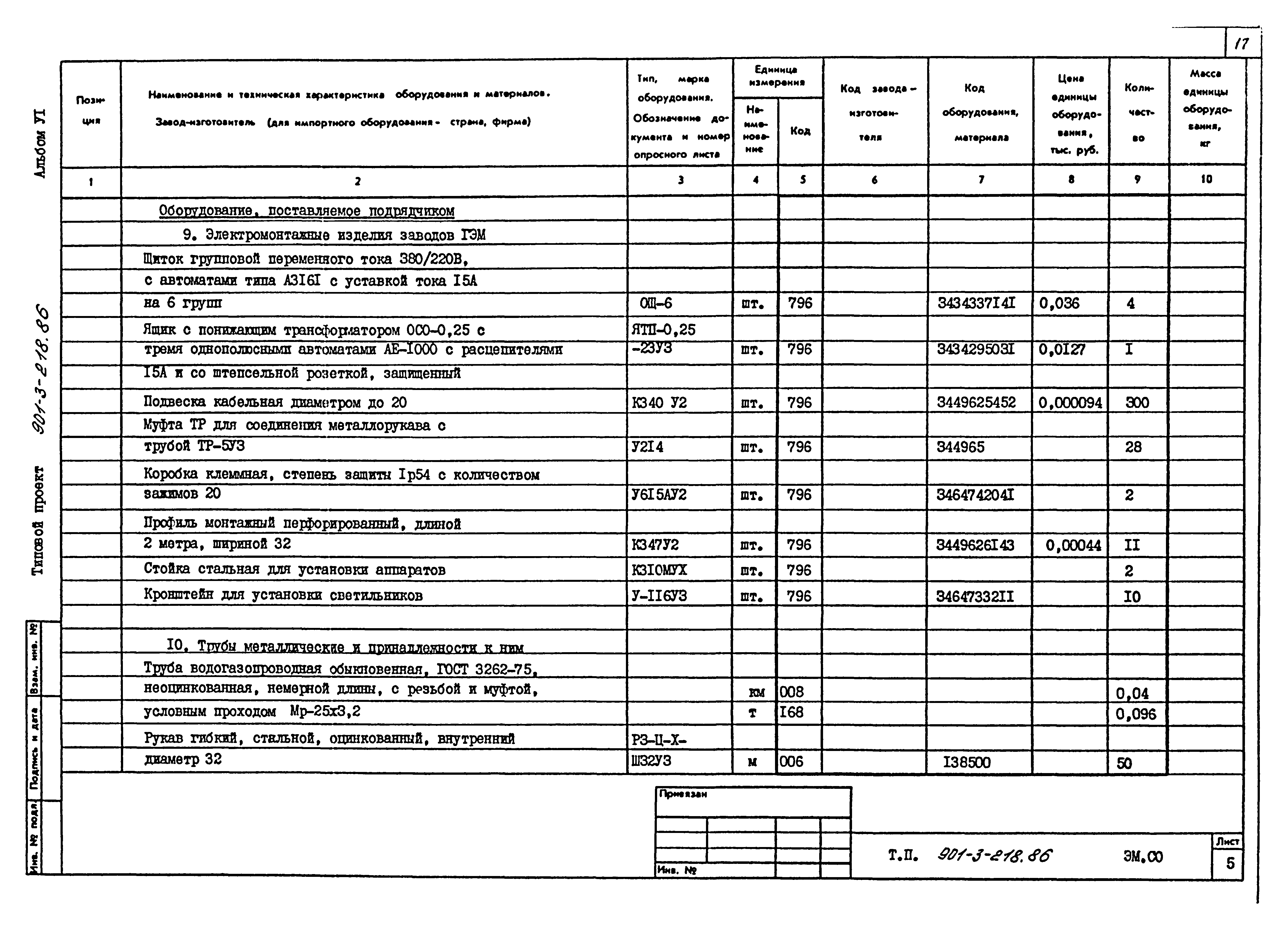 Типовой проект 901-3-218.86
