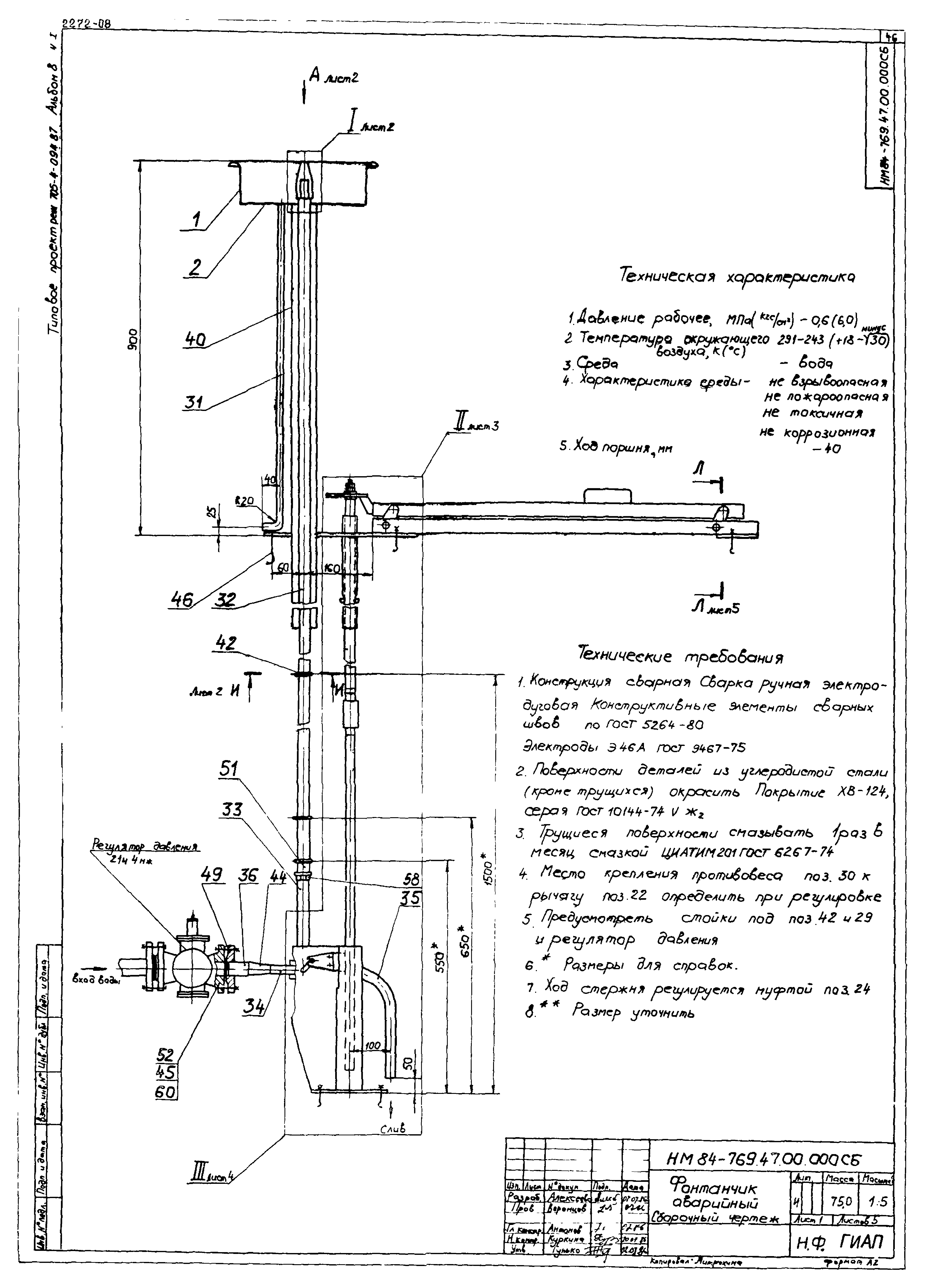 Типовые проектные решения 705-4-094.87
