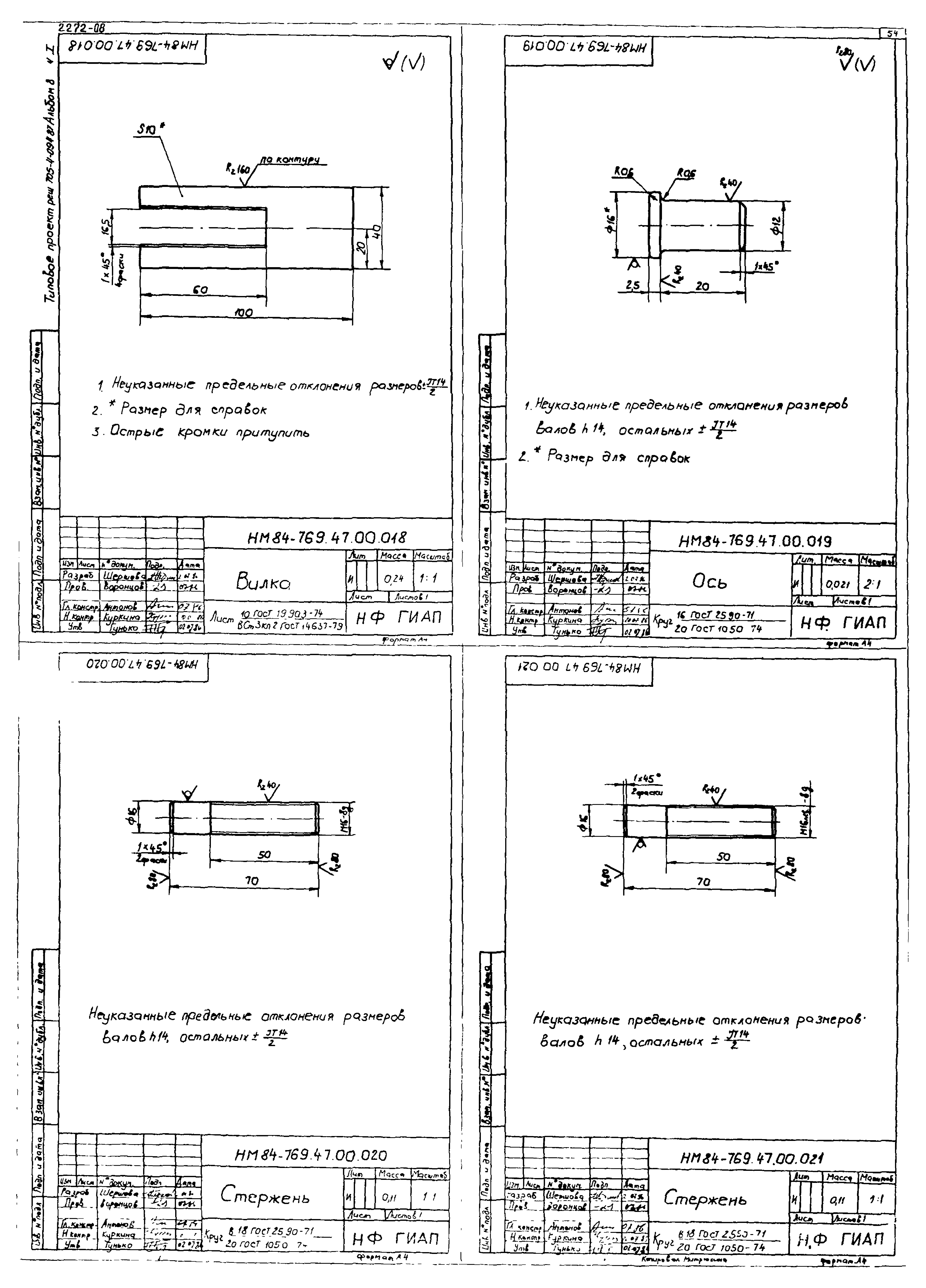 Типовые проектные решения 705-4-094.87