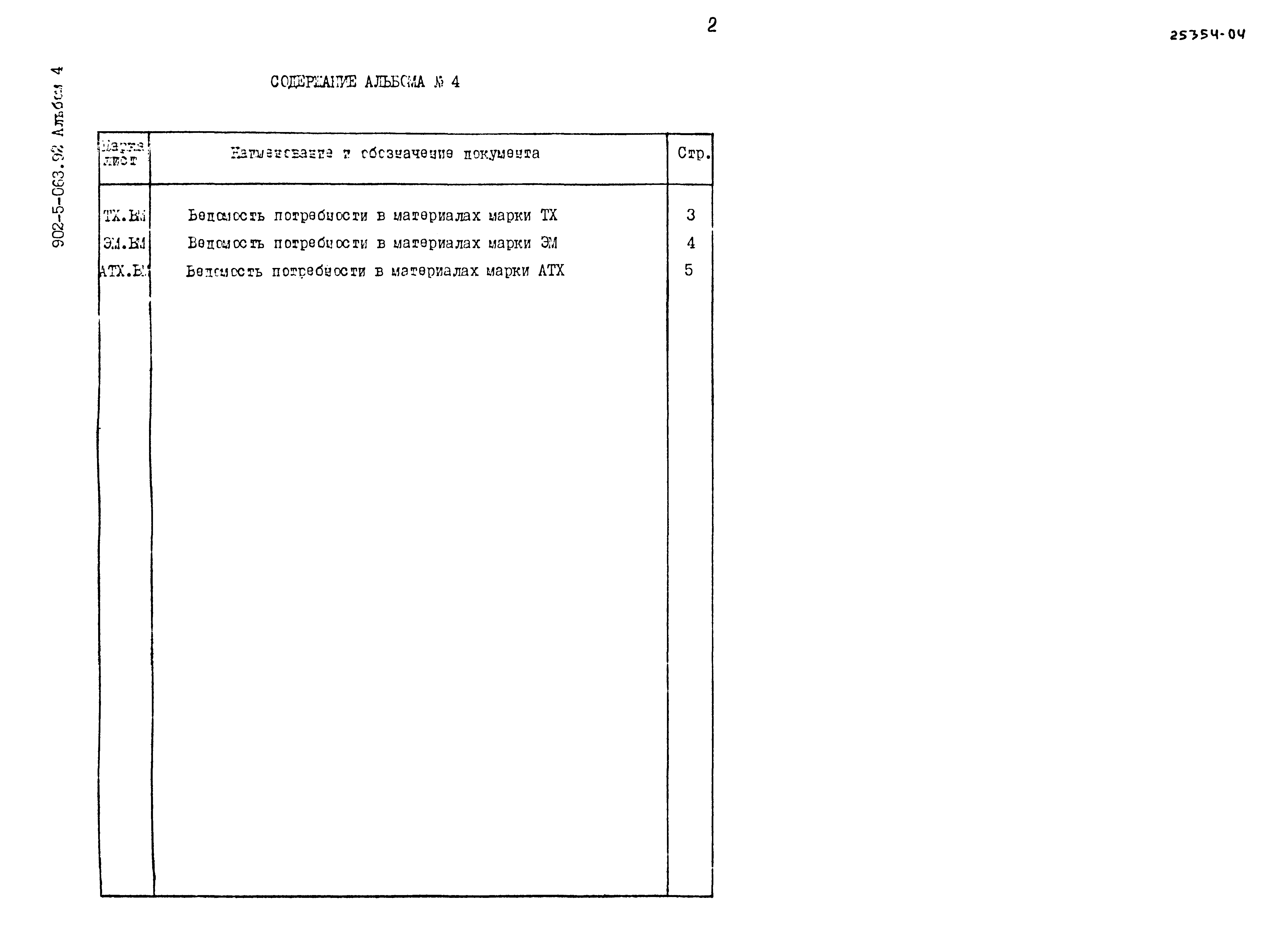 Типовые проектные решения 902-5-063.92