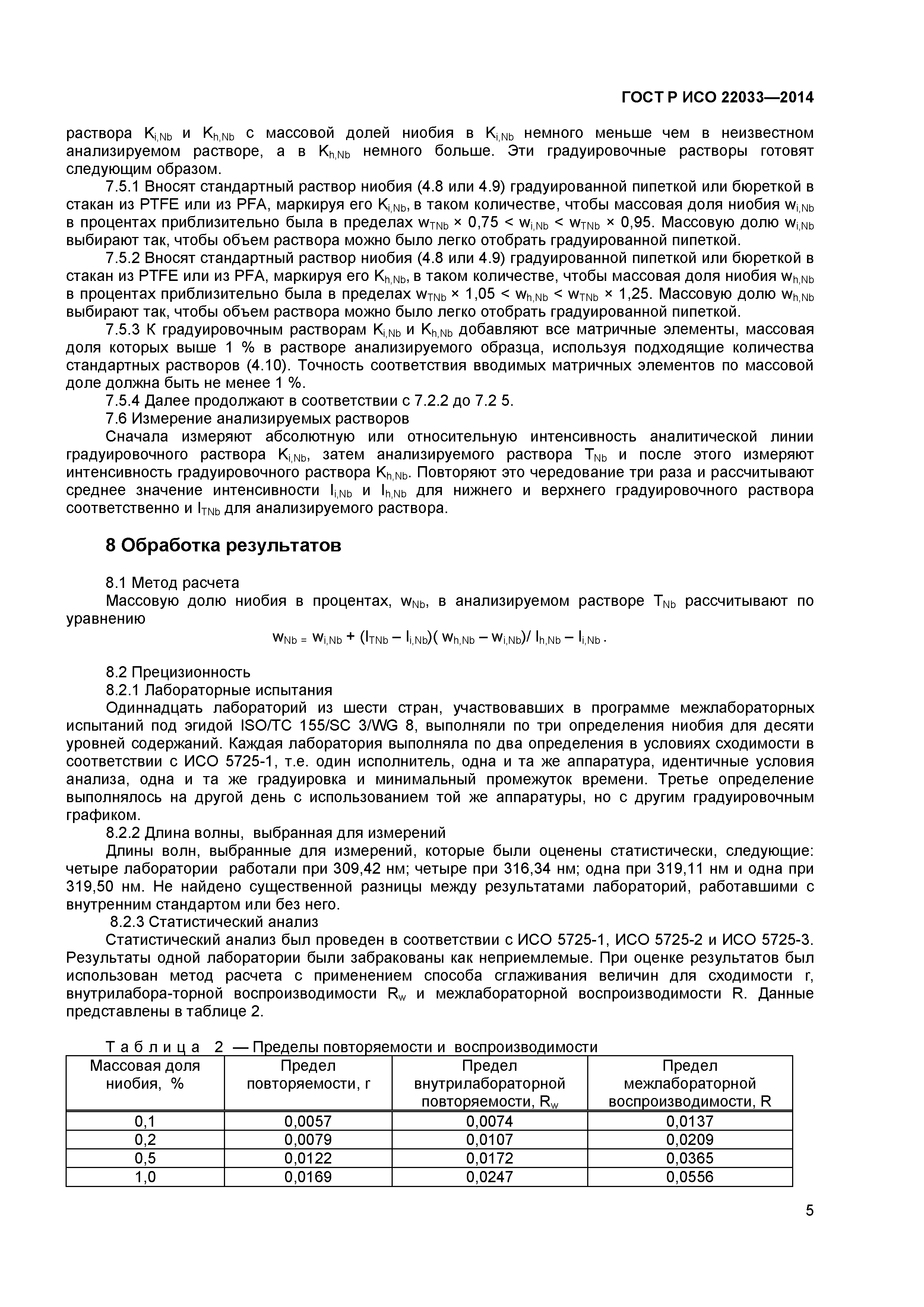 ГОСТ Р ИСО 22033-2014