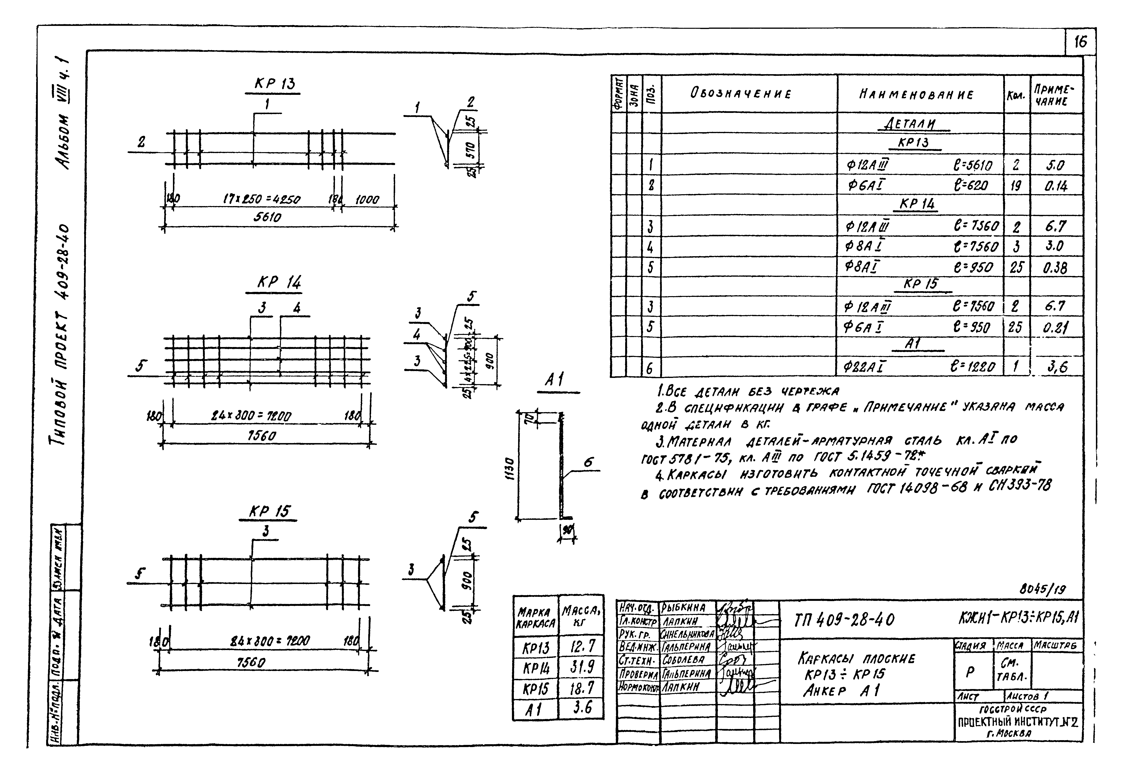 Типовой проект 409-28-40