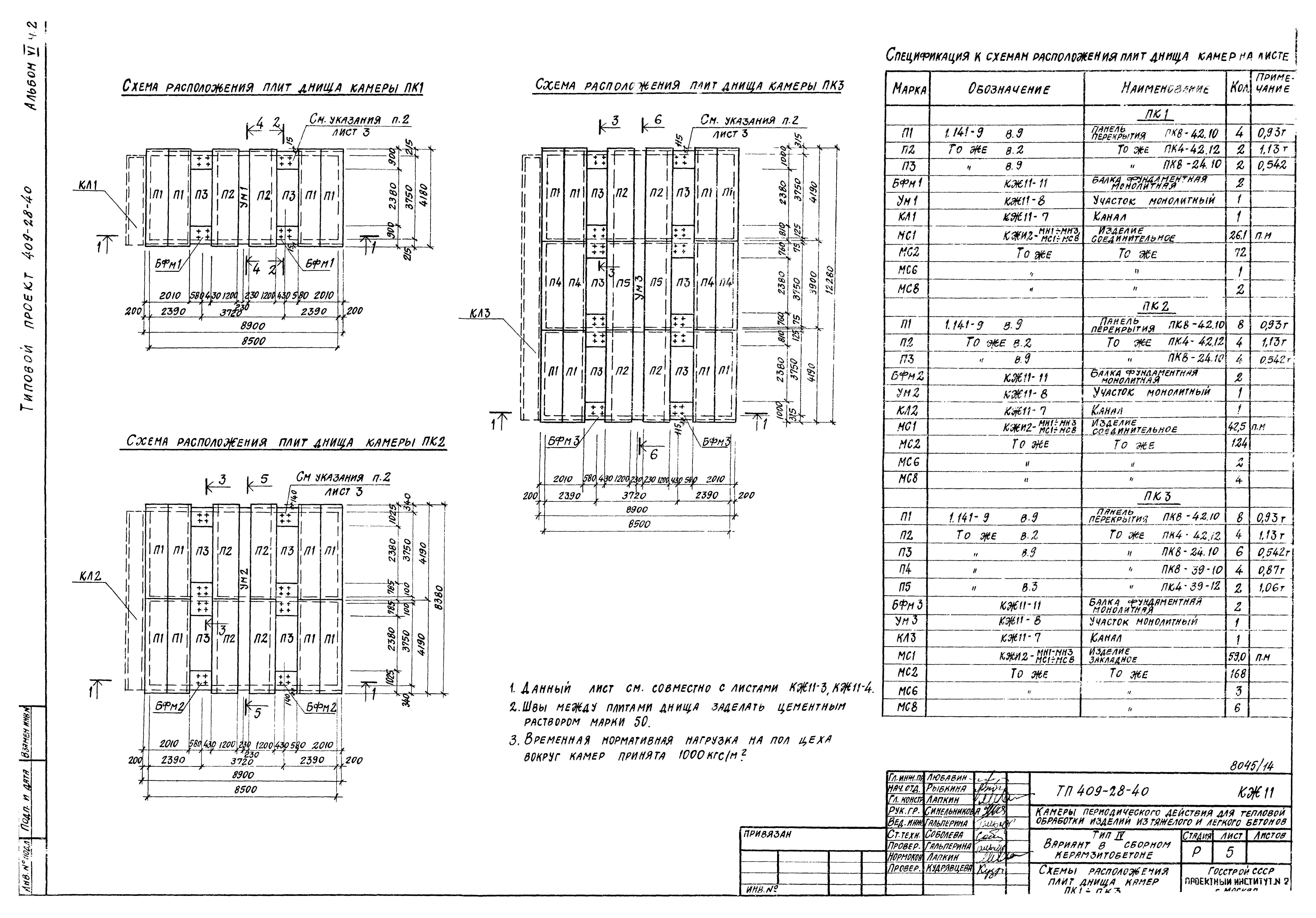 Типовой проект 409-28-40